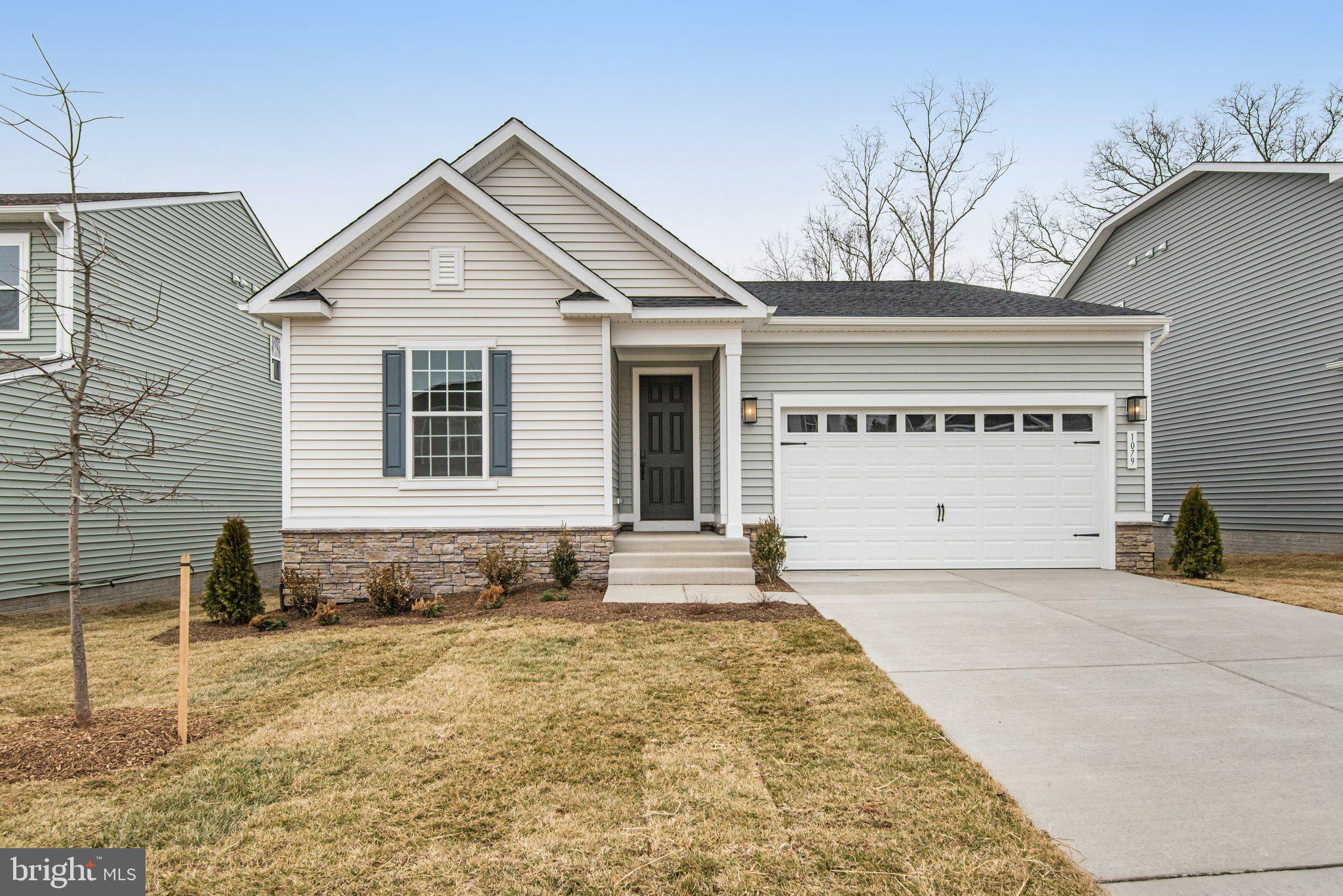 Move in Ready ! Discover this Alexandrite by Richmond American Homes at Foxhaven! This one-story home offers a thoughtfully designed living space with an open concept main level featuring a quiet study, bright great room, cozy fireplace, and modern kitchen complete with quartz countertops, stainless steel appliances, and upgraded white soft-close cabinetry. Step outside through the center-meet sliding glass doors to an expansive covered deck. Head back to a primary suite with a private bath and walk in closet. The main level also has two secondary bedrooms and a hall bath. Located on a flat homesite in a walkable community with sidewalks throughout, plus convenient local access to Warrenton, Manassas and Culpeper via 15 & 28 or beyond via I-95 and I-66. Don't miss this opportunity to own a new at Foxhaven! Models are OPEN but visitors are encouraged to call ahead to be guaranteed a dedicated appointment.