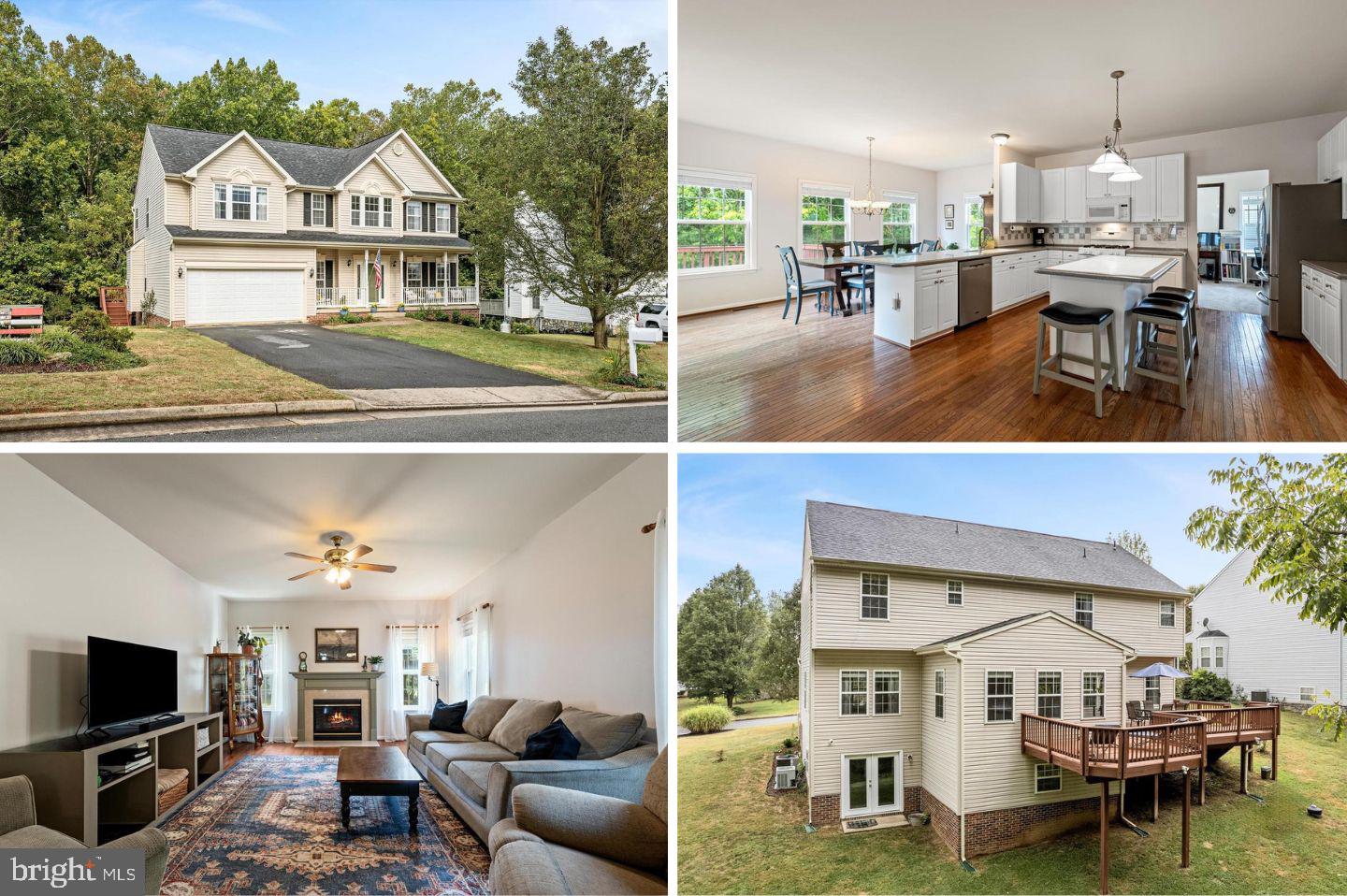 Welcome to this beautifully maintained colonial nestled in the prestigious Locust Hill Golf Community! Tucked away on a quiet cul-de-sac and backing to peaceful woods, this 4-bedroom, 2 full and 2 half bath home offers the perfect blend of elegance, comfort, and functionality.

Step inside to gleaming hardwood floors and a bright, airy layout featuring a gourmet kitchen with Corian countertops, a sun-drenched morning room, and a cozy gas fireplace; ideal for hosting and everyday living. The upper level showcases a spacious primary suite with vaulted ceilings, a spa-like ensuite bath, a walk-in closet with custom built-in shelving, and the efficiency of a recently updated HVAC system.

Downstairs, the fully finished basement offers versatility with an extra-large rec room, bonus room, and a half bath with rough-in for shower. There's also a brand-new egress door (2023) and a spacious unfinished storage area for all your extras. Freshly painted throughout, the home shines with recent upgrades including a new refrigerator (2025), a stylish new front door (2025), washer and dryer (2023), and a roof replacement in 2019.

Step outside to enjoy your morning coffee or host weekend gatherings on the expansive deck overlooking a private, backyard, complete with an invisible fence- perfect for pet owners! Located minutes from shopping, dining, and commuter routes into both Loudoun County and Maryland, this move-in-ready gem offers unmatched value, modern updates, and an unbeatable location. Don't miss your chance to call this one home!