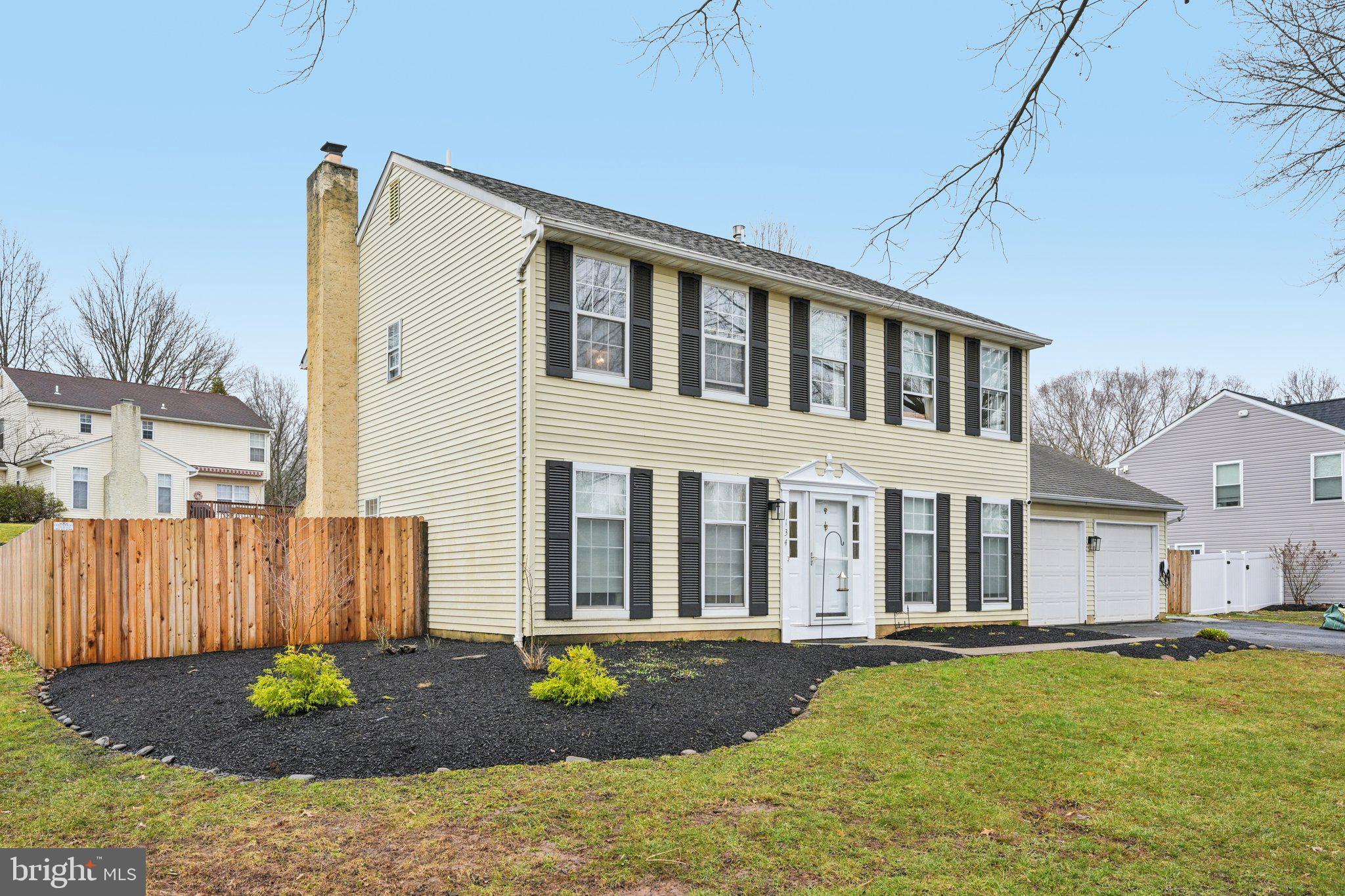 Welcome home to this beautifully updated single-family home in the desirable Heather Knoll community, located within the highly sought-after North Penn School District. This lovely home offers a wonderful blend of comfort, functionality, and modern updates throughout. Enter inside to the main level where you’ll find brand new vinyl flooring installed in 2025, creating a fresh and stylish feel across the living spaces. Recessed lighting added throughout the main level in 2023 provides bright, modern illumination. The kitchen features a new dishwasher installed in 2025, making everyday living and entertaining even more convenient. A standout feature of the home is the garage conversion completed in 2024 with a massive walk-in pantry, offering a versatile recreation room or potential fifth bedroom—perfect for a home office, playroom, gym, or guest space. Upstairs, you’ll find four spacious bedrooms including the primary suite with its own private ensuite bathroom. The three additional bedrooms are generously sized and share a well-appointed full hall bathroom. The ultra convenient laundry is also found on this floor making laundry day a breeze. Outdoor living is just as impressive. An expansive rear patio added in 2024 overlooks the flat backyard, creating the perfect setting for relaxing, entertaining, or enjoying summer evenings. The yard is fully enclosed with a new fence installed in 2025 and also includes a shed added in 2024 for extra storage. Additional peace of mind comes with a new hot water heater installed in 2025. Conveniently located close to parks, shopping, restaurants, and everyday amenities, this home offers the perfect balance of neighborhood charm and accessibility. Don’t miss the opportunity to make this beautifully updated Heather Knoll home your own. Mortgage savings may be available for buyers of this listing.