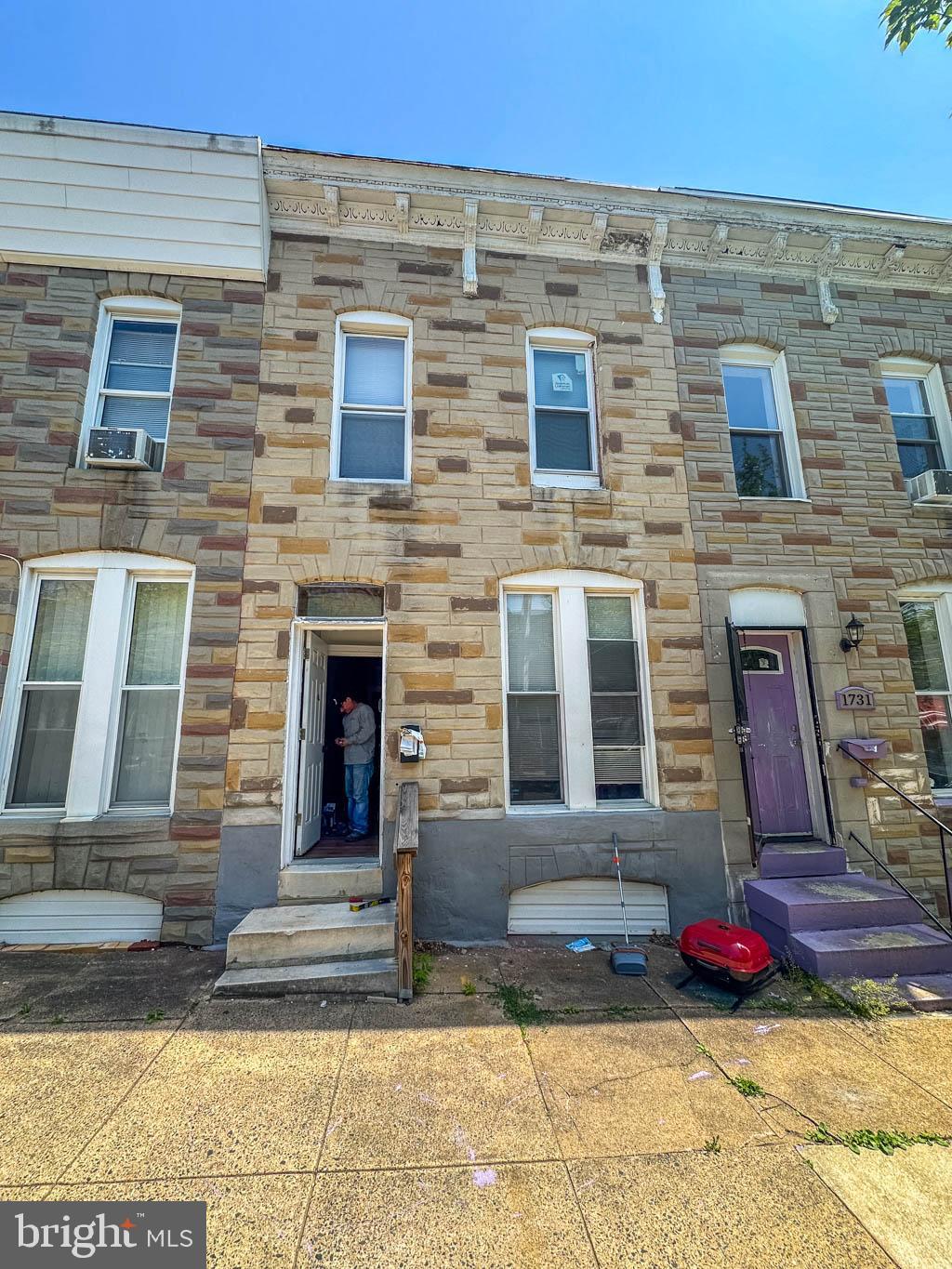 INVESTMENT OPPORTUNITY!  Spacious rowhome that is the perfect opportunity to rehab and resell or purchase to add to your rental portfolio.  Main level with a living room, dining room, kitchen, and half bath, upper level with 3 bedrooms (1 is a walk-thru) and 1 full bath, and an unfinished basement.  Lots of renovations happening in the area making this a great time to buy.  Sold As-Is!  Buyer responsible for clearing any vacant property notice after settlement if one exists.