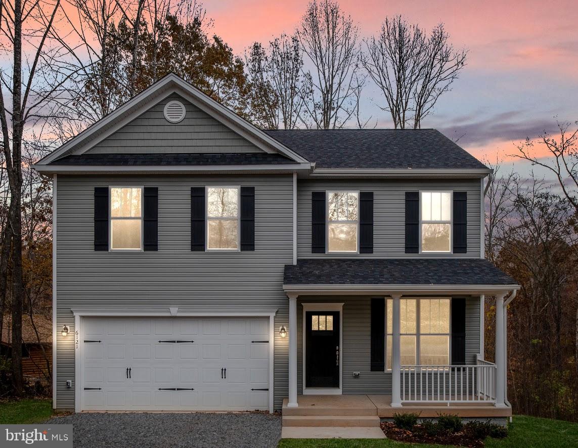 NEW CONSTRUCTION- AVAILABLE NOW,  just in time for lake season!  This beautiful, craftsman-style Reese Model home by Foundation Homes in the sought after Lake of the Woods community. This 4 bedroom, 2.5 bath house is designed with thoughtful features and high-quality finishes. The house includes a dedicated home office with double French doors, offering a perfect space for remote work or study. The oversized master bedroom is a retreat with a soaker tub and room for a walk-in shower. Plenty of closet space throughout the house accommodates all storage needs. Noteworthy upgrades such as dovetail, soft-close cabinets, granite countertops,  vinyl plank flooring, and a back deck are included. An unfinished walkout basement, a paved driveway, concrete lead walks, and craftsman-style finishes add to the charm of this property. It comes with 30-year architectural shingles, upgraded appliances, and a builder's warranty, ensuring peace of mind.   The sought-after gated Lake of the Woods golf course community offers something for everyone; amenities like a pool, beaches, lakes, biking paths, a marina, playground, soccer field, basketball court, horse trails, clubhouse, and more. Choose a brand new, quality-constructed home and bypass the repair costs often associated with existing homes. Make this house in a thriving lake/ golf course community your new home. *Photos are similar to the house under construction., but not exact. Please see selections in Docs for exact choices.