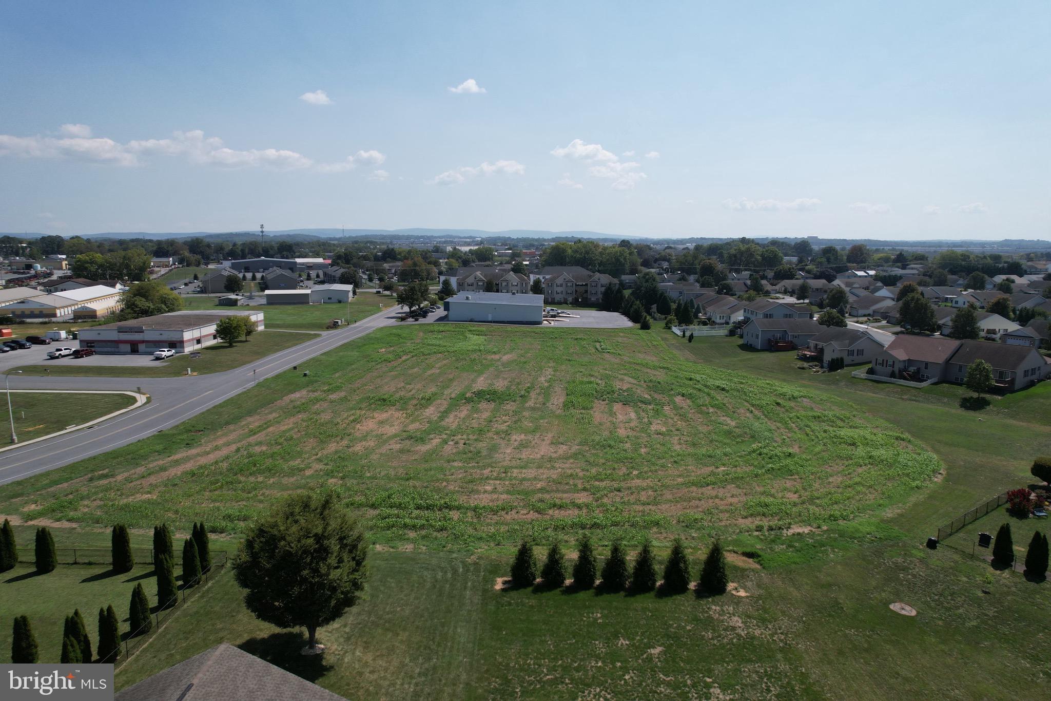 Approximately four acres of land in Medium Manufacturing zoning in the Chambersburg Borough.  The lot has public water and sewer available as well as three phase electric.  The land is currently subdivided into three parcels.  The land could be used to build storage units or could be converted to build duplexes. Please verify with the borough zoning office.