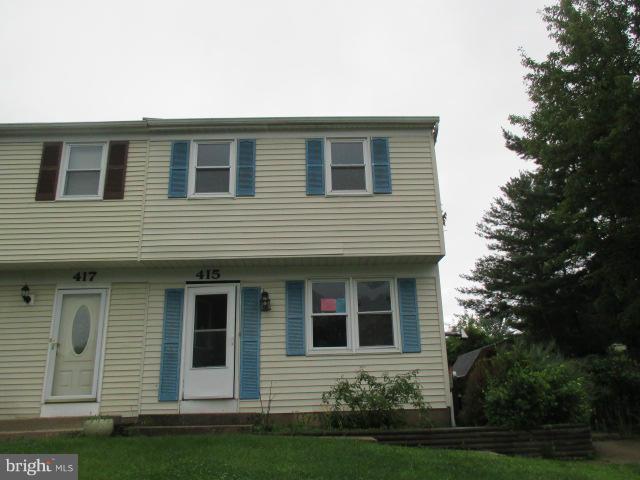End unit town home in Joppatowne offers 3 levels of living space. Pellet stove in living room and cathedral ceilings in sun filled rear addition. Kitchen has been upgraded in the past and has lots of cabinet space. Powder room on main level. Upper level has 3 bedrooms and full bath. Lower level was finished with family room and storage space. Walk out stairs on side.  Agents view general remarks.