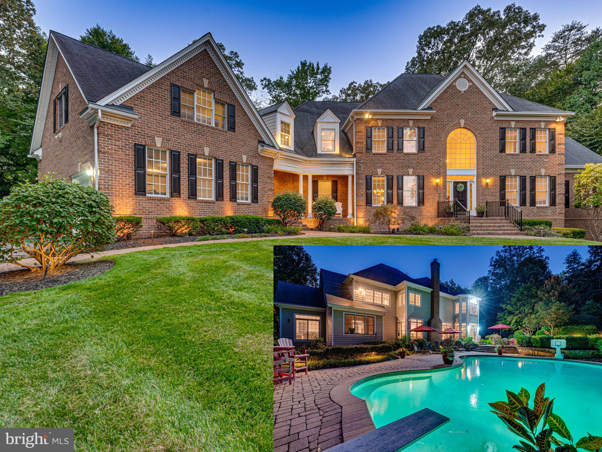 Welcome to Spring Fields II, a Converse Builders and Developers, Inc. enclave of custom quality homes in a secluded, wooded setting in Crownsville, MD. 

Located with in close proximity to historic Annapolis, Baltimore, and Washington. This lot boasts a 4.7-acre homesite, propane gas at site, in-ground swimming pool, spa, and firepit. Full of character and angles, this “Valcour Model”, custom-built home features 5 or 6 bedrooms and 7 and a half baths. 
 
You are welcomed into the home by a dramatic two-story foyer, with a spaciously adjoining formal Living Room and Dining Room. The Living Room, Dining Room, Kitchen, Morning Room and step-down Family Room all feature select, finished in place red oak flooring. The masonary fireplace in the Family Room creates a welcoming gathering space, perfect for entertaining. Conveniences found on this level include a walk-in Pantry and Butler Pantry, first floor Laundry, three car Garage, first floor Library or Bedroom with an attached full bathroom. The window filled Conservatory and Bonus Room over the garage enhances the volume of this fine home.    

Up the stately oak staircase you will find an extended gallery hall with select, finished in place red oak flooring, and crown molding. The four second-floor Bedrooms each offers their own En Suite Bathroom, plush carpeting, generous closet space, and large windows for ample natural light. 

The Primary En Suite boasts a tray ceiling, two oversized walk-in closets and a separate jetted soaking tub and ceramic tile shower with glass enclosure. Additional walk-in storage and closet space adjoins the primary, for all of your wardrobe and accessory needs. 

The custom designed walk-out lower level features a full-sized wood bar, Kitchen Aid ice machine, dishwasher, and Uline wine fridge. The media area is the perfect spot for gatherings. A media projector and screen will provide hours of enjoyment, while the gas stone fireplace, and full bathroom provide all the comforts you could need. An in-home gym, utility room, and additional storage finish off the space.  

The back yard is a true entertainers oasis. It features a large in-ground Swimming pool with a stone waterfall feature, built in spa, and firepit, with plenty of space for outdoor dining. Custom designed hardscape, landscaping, and lighting bring this backyard to life.
