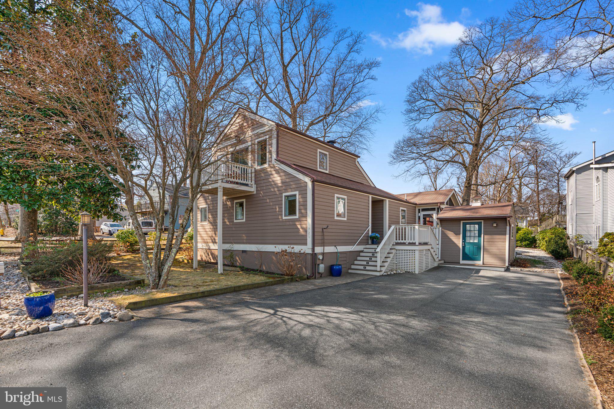 Welcome Home to this enchanting three-bedroom, two-bathroom cottage nestled in the idyllic Herald Harbor neighborhood. This meticulously maintained and updated home offers a serene lifestyle with captivating water vistas of the Severn River from its sunlit rooms.

The expansive open-concept layout, adorned with a charming tongue-and-groove wood ceiling, sets the perfect tone for cozy entertaining. The kitchen is a chef's dream, featuring top-of-the-line stainless steel appliances, elegant granite countertops, a breakfast bar, and ample cabinetry. The dining and family room blend seamlessly, creating a warm and inviting atmosphere.

The main level includes a two full bathroom and two bedrooms, including the luxurious primary suite with an en suite bathroom featuring a shower/tub and double granite vanity. The upper-level loft boasts an interior balcony overlooking the main living space and a third bedroom with a vaulted ceiling and a glass door leading to a balcony with more beautiful views of the Severn River.

Finishing off the home is a generously sized screened porch overlooking your private backyard, perfect for enjoying the outdoors.

I would be happy to schedule a private tour for you to experience the charm of this home firsthand.