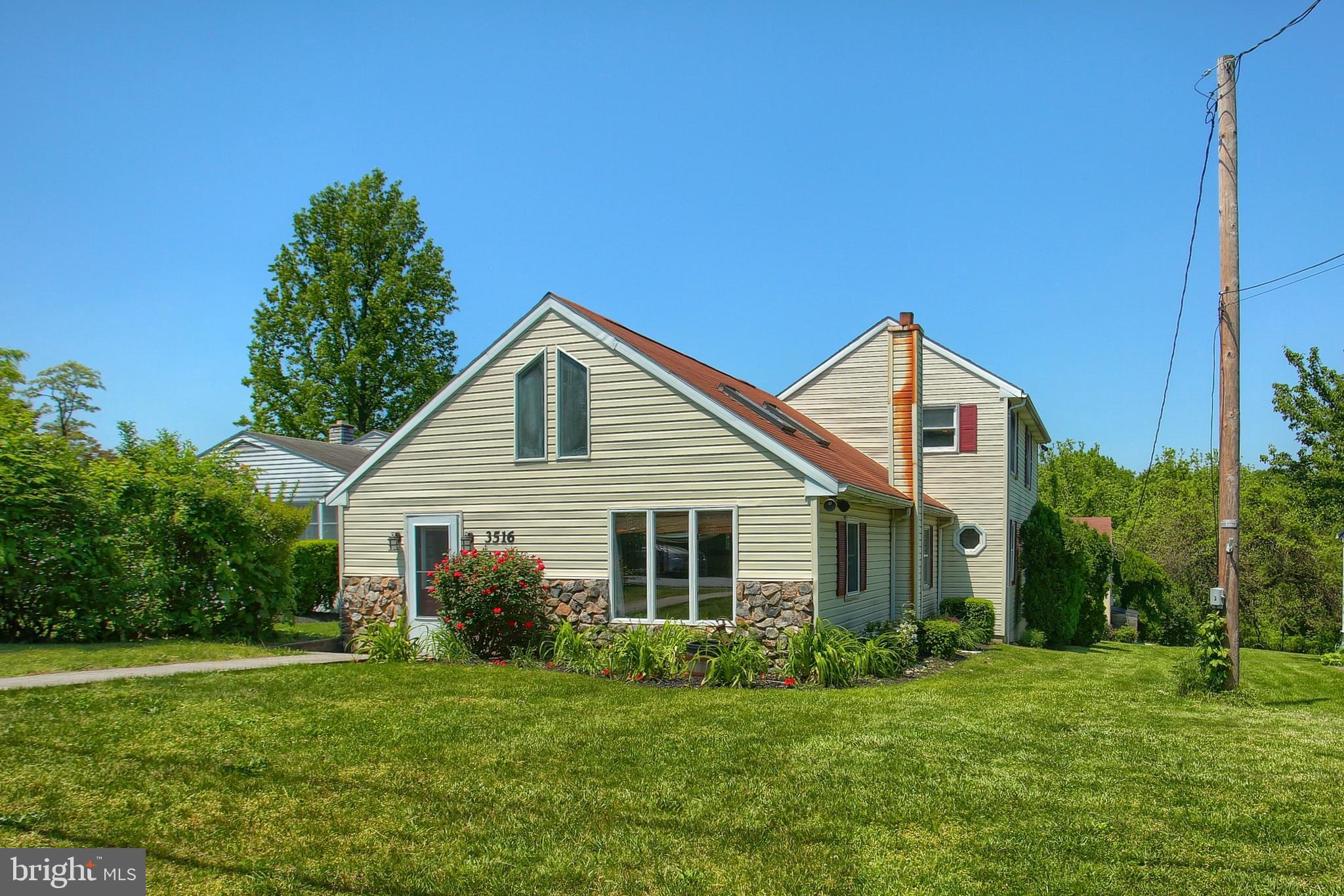 This house is move-in ready.  When you enter through the front door of this home you will be amazed, the vaulted ceiling and wooden beams add warmth and volume to the spacious family room.    Recent upgrades in the kitchen are granite countertops and stainless-steel appliances. Everyone always congregates in the kitchen, entertain guests from all directions! Gather around the large island which leads directly into a spacious dining room OR step outside the full view glass doors and enjoy fresh air on the two-tier deck.  A must-see basement, Man Cave, Game Room, or in-law quarters, private entry/exit and full bath.  This 3180 Sq. foot, 3 Bedroom, 3 bath  2-Story home is waiting for your personal touch.  Lots of room for things in the 30x35 garage with overhead door, and pit.