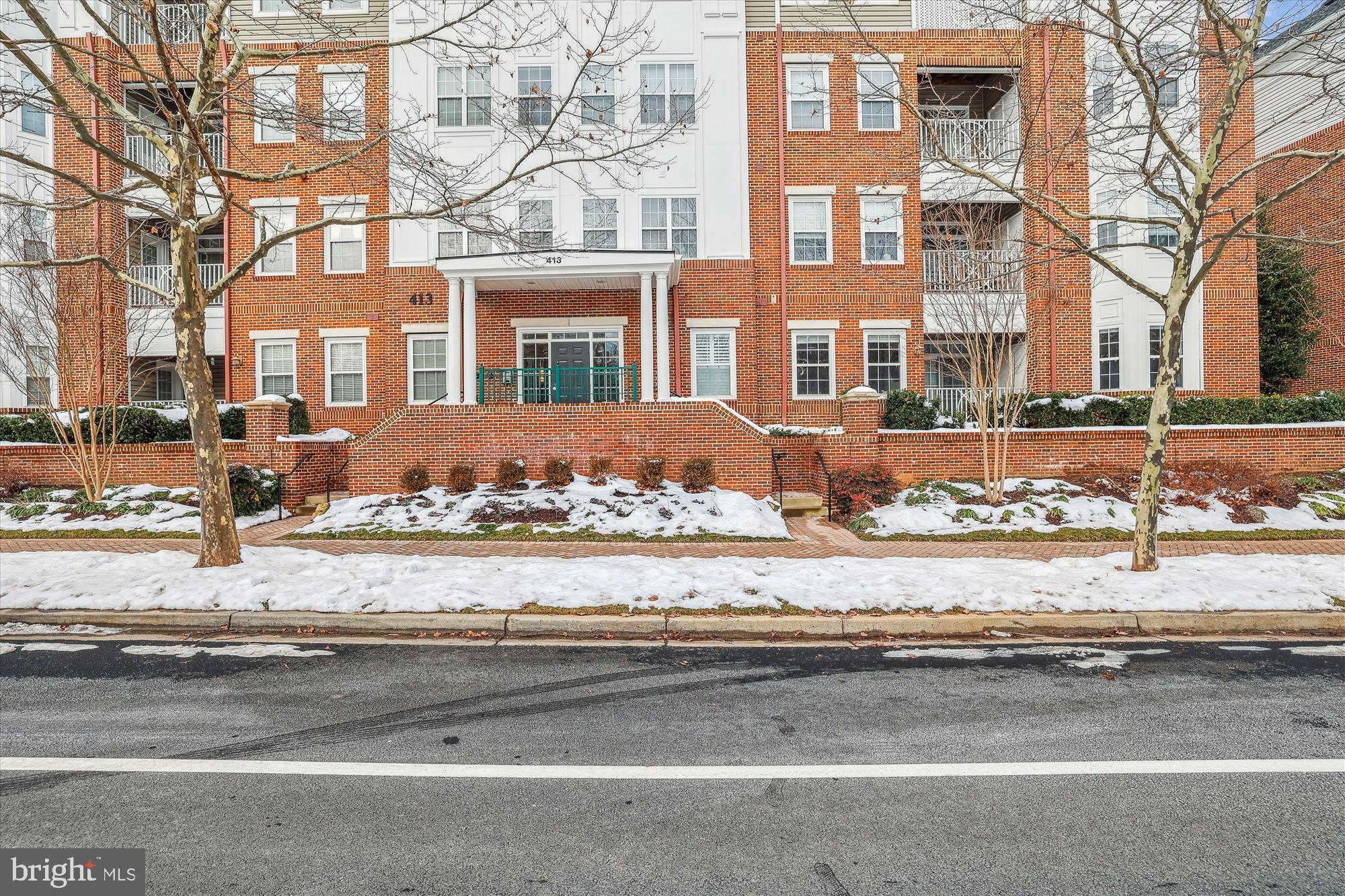 Comfort awaits you in this bright and inviting 2 bedroom, 2.5 bath condominium that also features a den. The generous 2,123 square feet of open living space is ideal for entertaining. This corner unit has windows in every room! The guest bathroom and an exceptionally spacious walk-in closet are conveniently located off the foyer which features a ceramic floor. The den with glass French doors and adorned with custom built-ins, offers a versatile space for relaxation, reading, binge-watching your favorite series, or setting up a home office. The substantial open concept living/dining room combination has beautiful tray ceilings, recessed lighting and sliding door access to the balcony. The heart of the home is the expansive table space kitchen - a haven for chefs. Windows on three sides of the kitchen allow for a welcoming and bright space to enjoy your morning coffee. Granite counters, tile backsplash, an oversized island, double ovens, a cooktop stove, built-in microwave, icemaker refrigerator, large desk area with file drawers, custom plantation shutters, recessed lighting, ceramic flooring AND it even provides ample space for a cozy family room setup. The primary bedroom, fit for a king-sized bed, impresses with FOUR closets, bay window, crown molding and an ensuite bath featuring a soaking tub, a separate shower with a glass door, and double vanities. The second spacious bedroom also has its own ensuite bath with a tub and shower combination. For added convenience, the home has a separate laundry room with full size washer and dryer, upper cabinets, and a utility closet. The unit has been freshly painted throughout and new carpeting installed in the bedrooms. The bedrooms have up/down window shades. And that's not all - this condominium comes with a private garage, complete with an extra covered parking pad behind it. The garage conveniently leads into the charming lobby level, ensuring ease and security for residents. This meticulously designed space combines functionality with luxury, offering an ideal haven for both relaxation and social gatherings. The King Farm Community has it all – parks, shops, restaurants, dog park, pool, party room, tot lots and numerous other amenities. Easy access to Metro, Metro Shuttle Bus, I-270 and the ICC. Don't miss the chance to make this your new home!