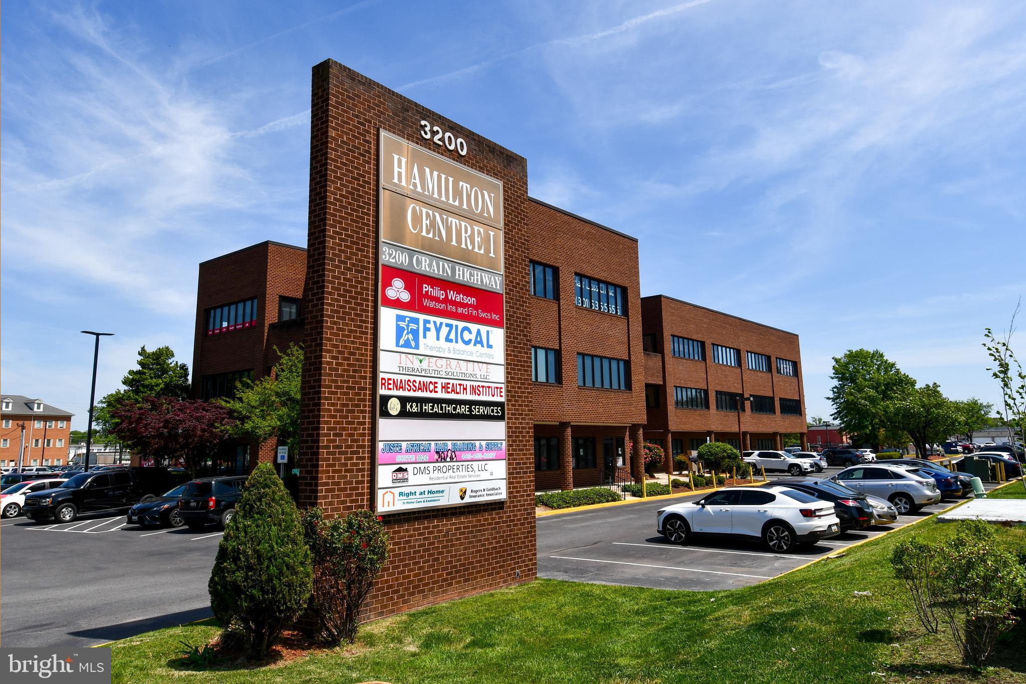 Commercial building with excellent visibility available on U.S. Route 301 in Waldorf, Great Location.!! Great for Medical office   Lobby area, reception area. exam rooms .... great parking and location...  Class A Office Space on 301...Ready to go.. Office building is located on highly traveled area ... Building is located directly off of Crain Highway, which is great visibility and accessibility for your business. will provide extra exposure for your business.. Building is equipped with ample shared parking and elevator for ADA access... Ideal for professional services, startups, or growing businesses, this space provides everything you need to operate efficiently. Features include: Spacious open floor plan perfect for collaborative workspaces or custom desk arrangements