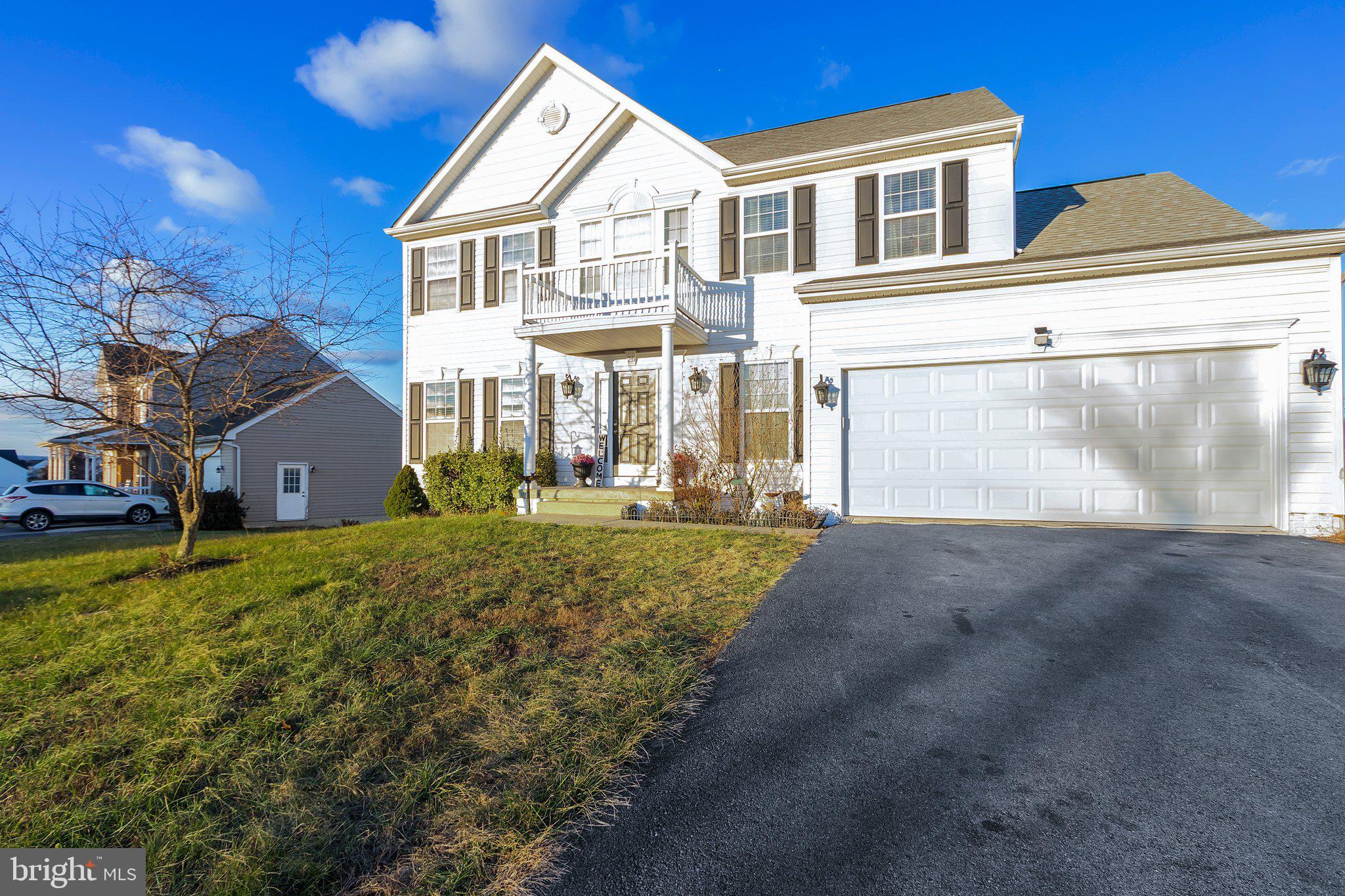 Nestled within the esteemed Stonebridge Golf Course community in Martinsburg, WV, this exquisite four-bedroom, two-and-a half bath residence offers a blend of comfort and elegance. The neighborhood boasts an array of amenities, including a sparkling community pool, a tennis court, a basketball area, and a playground with walking path, perfect for leisure and recreation. The home features a generous fenced-in backyard, providing a private oasis for outdoor gatherings and relaxation. An oversized two-car garage and ample storage space in the basement ensures convenience and organization. The inviting living room is enhanced by a cozy fireplace, while the sunroom offers a serene retreat that opens up to a charming deck. 
Discover the perfect setting for the New Year in this splendid home, where luxury and community intertwine beautifully.