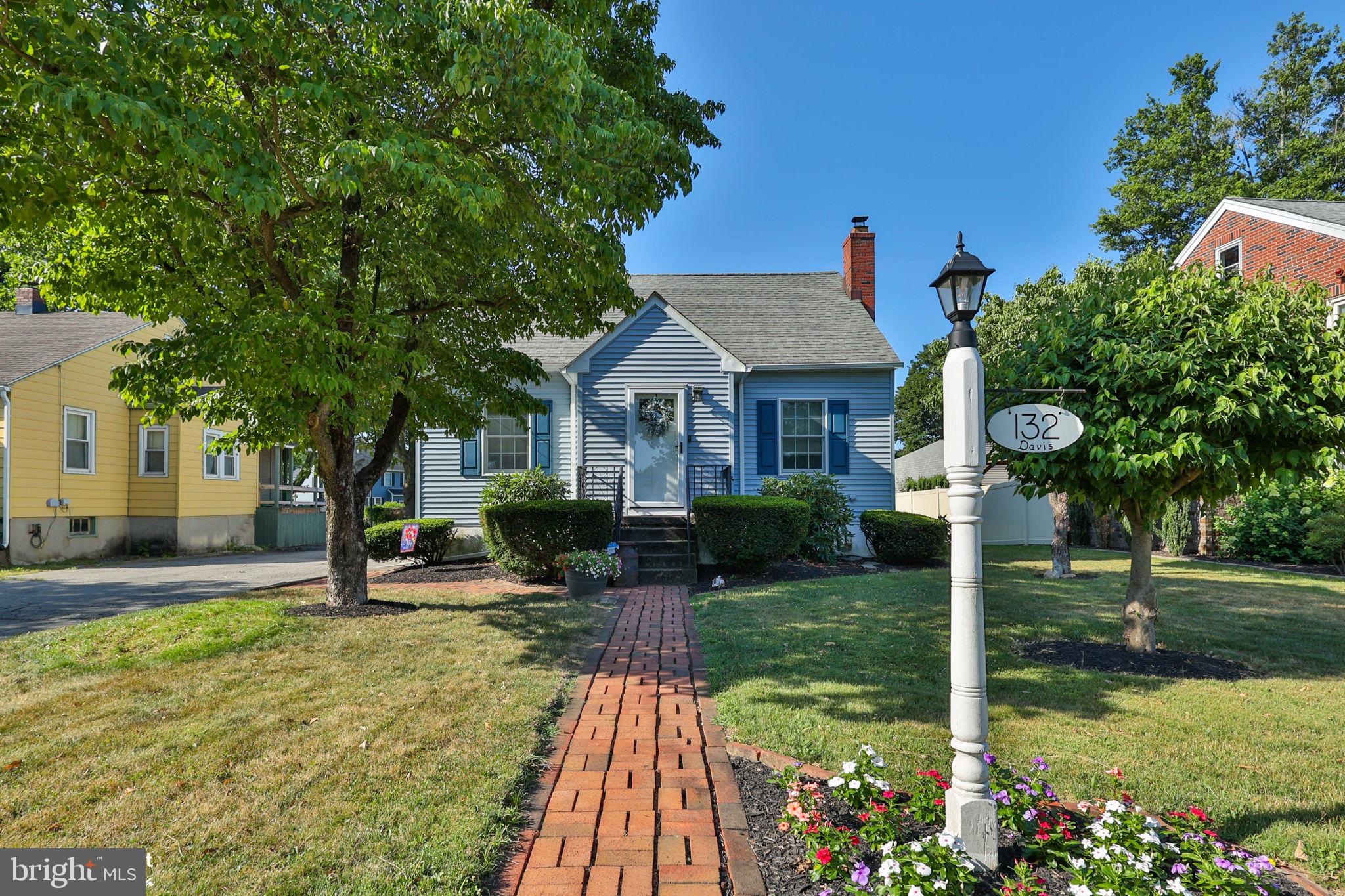 Location, Location, Location! Southern Lehigh School District! Convenient to everything, community park is located across the street, minutes from grocery shopping, eateries, retail and health centers! New roof (2019)! Anderson Windows, whole house insulation, gutters, shutters, downspouts, front and rear doors in (2024)! New 200 amp electrical panel (2024)! Attention all Contractors, Hobbyists and Car Enthusiasts! Check out the detached four car oversized garage with 100 amp sub panel and lift! Summer days and evenings will be perfectly enjoyed on the rear deck, garden space and within the spacious yard! Open concept modern kitchen with solid wood cabinetry and updated appliances! Cozy dining room with LVP flooring! Unwind and relax in front of the pellet stove insert within the family room! Natural light showcases the neutral decor, original woodwork and large windows! Convenient first floor bedroom or office/guest space! Full bathroom with soaking tub, tile accents and vanity! Second floor boasts a primary bedroom with ample storage space! Second bedroom with neutral decor and more storage space! Don't forget the full basement with laundry area, office/flex space and plenty of storage! All appliances remain! Central air on first floor! Garage addition was completed in 2015 with new roof, siding, electrical sub panel and windows! This house is ready for it's next lucky homeowners! Clear sewer lateral inspection!