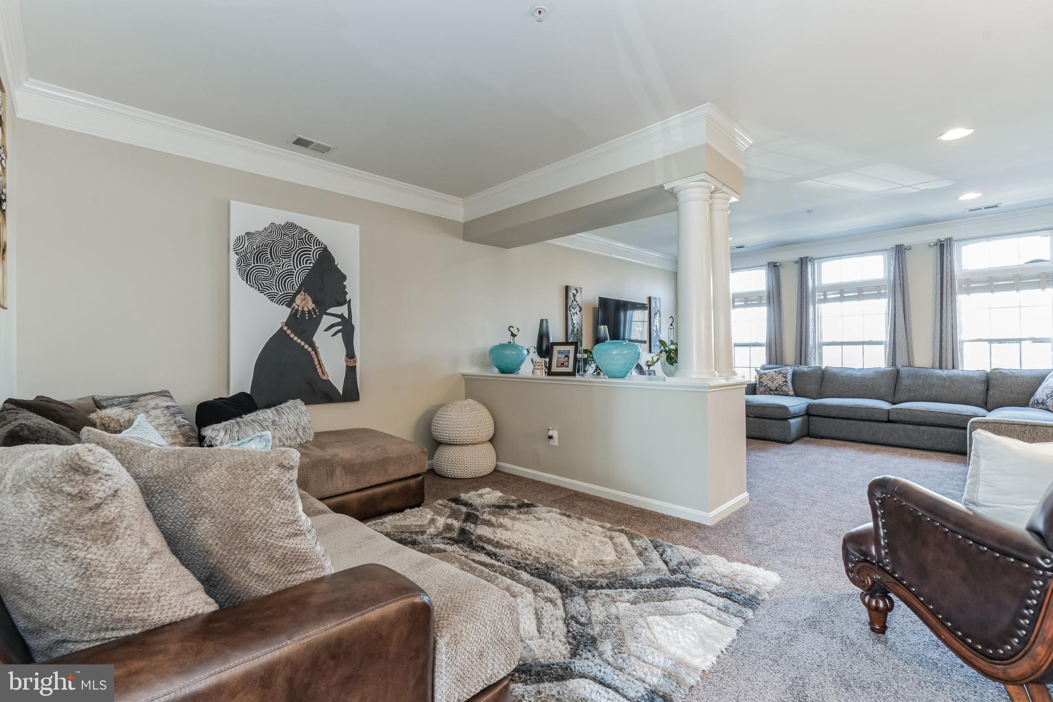 This meticulously maintained, large townhouse in the Dearbought Community of Monocacy Landing is an absolute 'MUST SEE'.  Beautifully laid out, with separate living and sleeping levels, this stunning townhome boasts plenty of space, an updated open plan kitchen and dining area, with a large living area perfect for entertaining guests or holing up to watch The Game!  With a gorgeous sunny balcony, and upstairs, views of the mountains.  

On the upper level, there is a spacious primary bedroom with a beautiful ensuite bathroom featuring an updated walk-in shower and large soaking tub with a well designed double vanity.  Perfect for relaxing after a long day and no competing for space when you are preparing for a fancy night out or for the morning rush.  The two light filled additional bedrooms are well sized and there is an additional bathroom with a tub shower.  Also on this level is the handy washer and dryer, so no hauling laundry up and down steps!   In addition, this larger unit offers an attached single car garage!

The community offers a range of amenities, including tennis courts, outdoor swimming pool, clubhouse, playground, and jogging paths. The property is also conveniently located to major shopping centers and just 10 minutes drive to the heart of Frederick.

This townhouse is a great investment for anyone looking for a comfortable and convenient living space. Don't miss out on this opportunity!