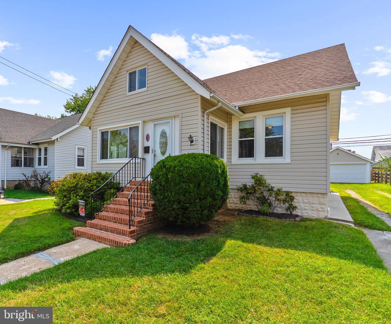 Welcome home to this beautifully maintained 4-bedroom Cape Cod style home that has been lovingly cared for by the same family for many years. From the moment you arrive, you’ll appreciate the long private driveway leading to a detached 2-car garage and the inviting curb appeal.

Step inside through the welcoming enclosed front porch and discover original hardwood floors throughout, spacious living and dining room, an updated kitchen with newer appliances, gas stove, ample cabinet and counter space, and a bright rear sunroom that’s perfect for relaxing, entertaining, or enjoying your morning coffee. The traditional floor plan includes two bedrooms on the main level and two additional bedrooms upstairs, along with bonus unfinished space that offers excellent storage or the potential for a walk-in closet or future expansion.

The expansive unfinished walk-up basement provides endless possibilities for additional living space, a home gym, workshop, recreation room, or whatever best suits your lifestyle. Additional highlights include central air conditioning and a newer roof.

Perfectly situated in the heart of downtown Arbutus, you’ll enjoy walking to the  Hollywood Cinema, local restaurants, coffee shops, and neighborhood favorites. Commuters will appreciate the close proximity to the Halethorpe MARC Station, I-95, I-695, UMBC, BWI Airport, and downtown Baltimore. Outdoor enthusiasts will love nearby Patapsco Valley State Park, offering scenic hiking and biking trails, waterfalls, picnic areas, and river access.

Combining timeless character, generous living space, and an unbeatable location, this home offers the perfect opportunity to move right in or make it your own over time. Don’t miss your chance to own this special property. Be sure to check out the IGUIDE tour.