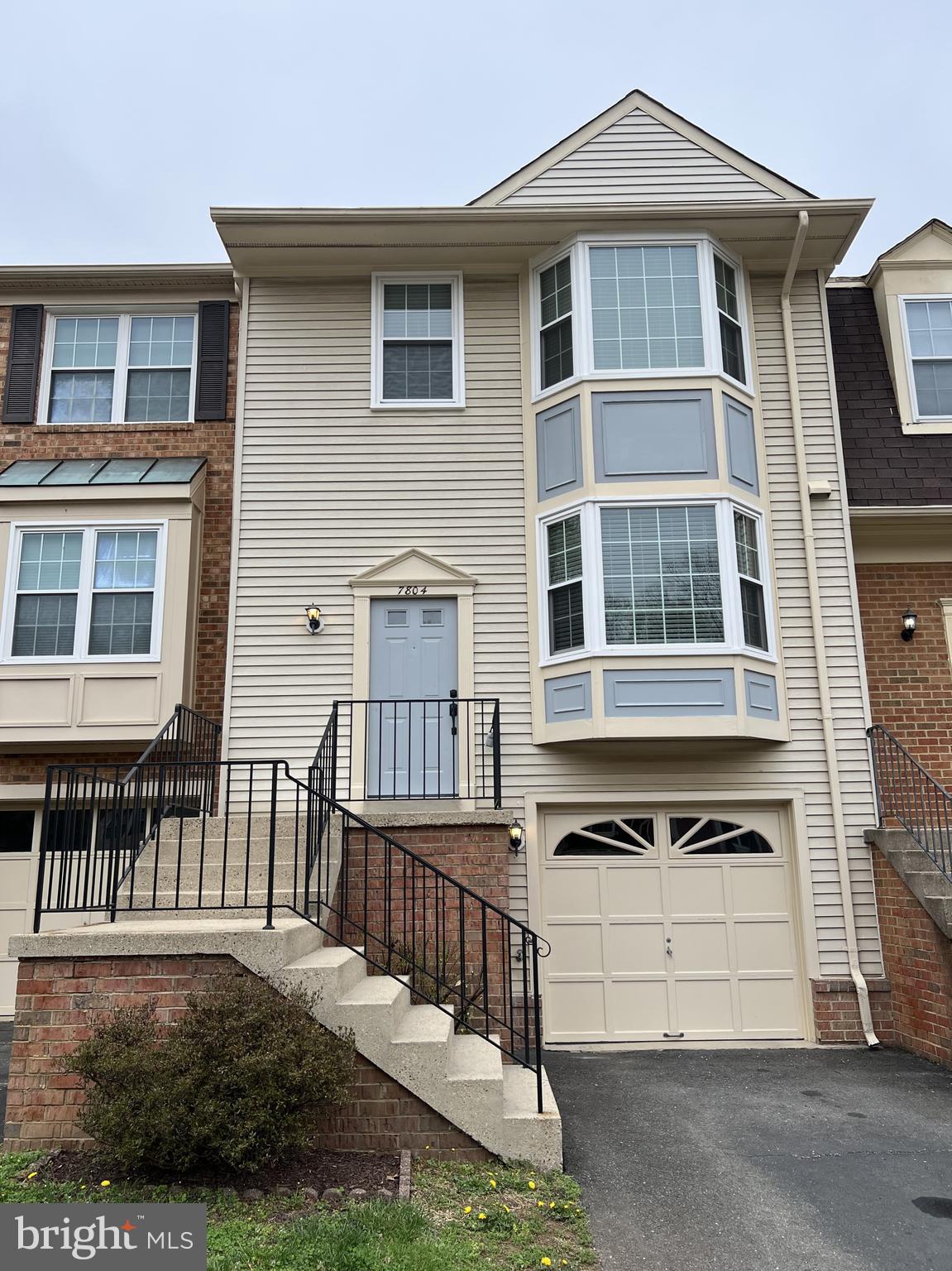 Available now!! Beautifully updated townhouse with garage ** Brand new kitchen! New cabinets, new quartz counters, new stainless steel appliances ** Fresh neutral paint throughout ** All new flooring! Luxury vinyl plank on main and lower levels, carpet on upper level ** New vanities and updated lighting in bathrooms ** Welcoming foyer ** Large kitchen with bay window & room for a table ** Dining room ** Living room with windows looking over back yard ** Half bathroom on main level ** Primary bedroom w/ private bathroom, updated with new vanity, lights, and shower ** Two additional bedrooms share hallway bathroom with updated vanity & lights ** Lower level features family room w/ wood burning fireplace & sliding glass door to back yard ** Updated half bathroom,  full size washer & dryer, one car garage also on this level ** Community offers outdoor pool, tennis courts, multipurpose court, playgrounds, a community center, and walking trails that connect to the Fairfax Cross County Trail** Easy access to lots of shopping, restaurants, and commuting routes in the area** Minimum income $110,000, based on 2 lowest incomes. Renters insurance required. No pets.