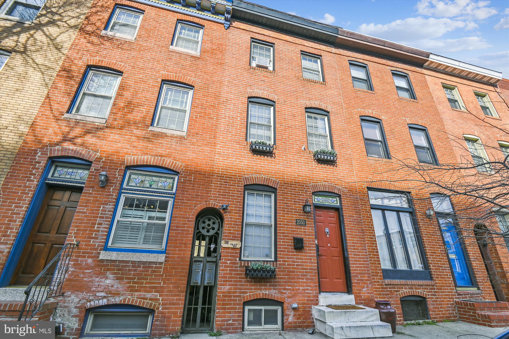 Exceptional rental property in the heart of historic Fells Point, with easy access to the best of Baltimore's restaurants and entertainment sites.  Currently has renters in both apartments.  The first floor back studio is rented for $1,550 a month.  The second unit is a three-floor, three-bedroom, two bath apartment.  It rents for $2,800 per month, plus $400 for utilities.  Note that the original features are retained in this building, with updates to meet the modern needs of renters both short- and long-term.  The property has been used successfully as an Airbnb and for visiting nurses.  Proximity to all the amenities of Fells Point make this property one with extraordinary revenue potential.