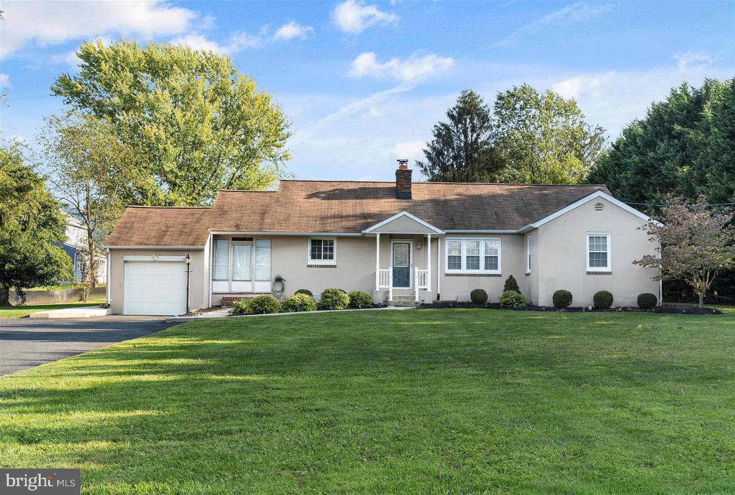 Wonderfully maintained Ranch style home located in Fallston Md.  Large light filled rooms, 2 fireplaces, large fully finished lower level.   Flat lot with 2 additional sheds for storage or work space.   Recently installed public water and sewer, HWH, Furnace and Roof.  Must see