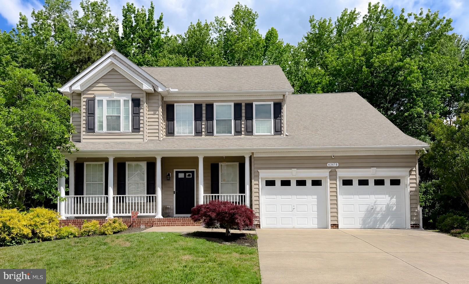 Welcome to 43618 Albatross Street in the desirable Broad Creek community of Hollywood, MD! This beautifully appointed 4 bedroom, 3.5 bath home offers the perfect combination of spacious living, modern finishes, and a private backyard setting. The main level features a welcoming floor plan with a formal sitting room, a separate formal dining room, and a spacious family room with a cozy gas fireplace. The gourmet kitchen is the heart of the home, boasting a huge center island, abundant cabinetry, ample counter space, and an open layout that flows seamlessly into the family room - perfect for entertaining and everyday living. Upstairs, the impressive primary suite serves as a private retreat, featuring a luxurious en-suite bath with dual vanities, a soaking tub, a large tiled walk-in shower, and generous closet space.  Additional bedrooms provide plenty of room for family, guests, or a home office.
The fully finished basement expands your living space with a large recreation room, a full bathroom, and a versatile bonus room that is ideal for guests, a home office, hobby space, or fitness room.
Step outside to enjoy the screened-in deck overlooking a peaceful, tree-lined backyard surrounded by a vinyl privacy fence, creating the perfect setting for relaxing or entertaining while enjoying the privacy of the wooded backdrop. This exceptional home offers generous living space, thoughtful upgrades, and a convenient location close to schools, shopping, restaurants,  area amenities and just minutes to PAX NAS! Don't miss your opportunity to make this beautiful home your own!