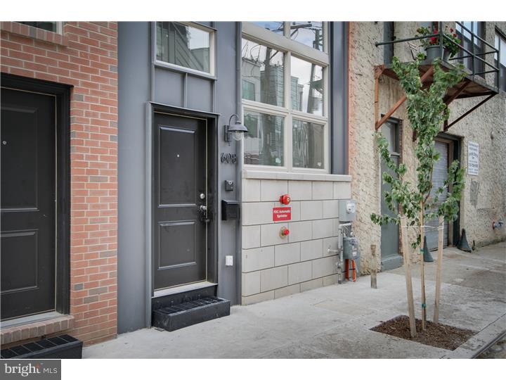 New construction in desirable Northern Liberties.Approximately 2300 of living space. High-end finishes including all GE Profile Appliances, custom kitchen cabinets. Full tile back splash. Hardwood flooring throughout. Large Master bedroom with his & her closets. Master bath has 12 x 24 tile floors and walls. Master bath also has a large walk-in shower with a rain shower head. Expansive roof deck with Center City and Benjamin Franklin Bridge views. Washer and dryer laundry hook up on the 3rd floor(appliances are not included). Dual zoned highly efficient hvac. Tank less hot water heater. Video door entry system. 1 car garage with extra room for storage. 10 Year tax abatement. Security alarm system.