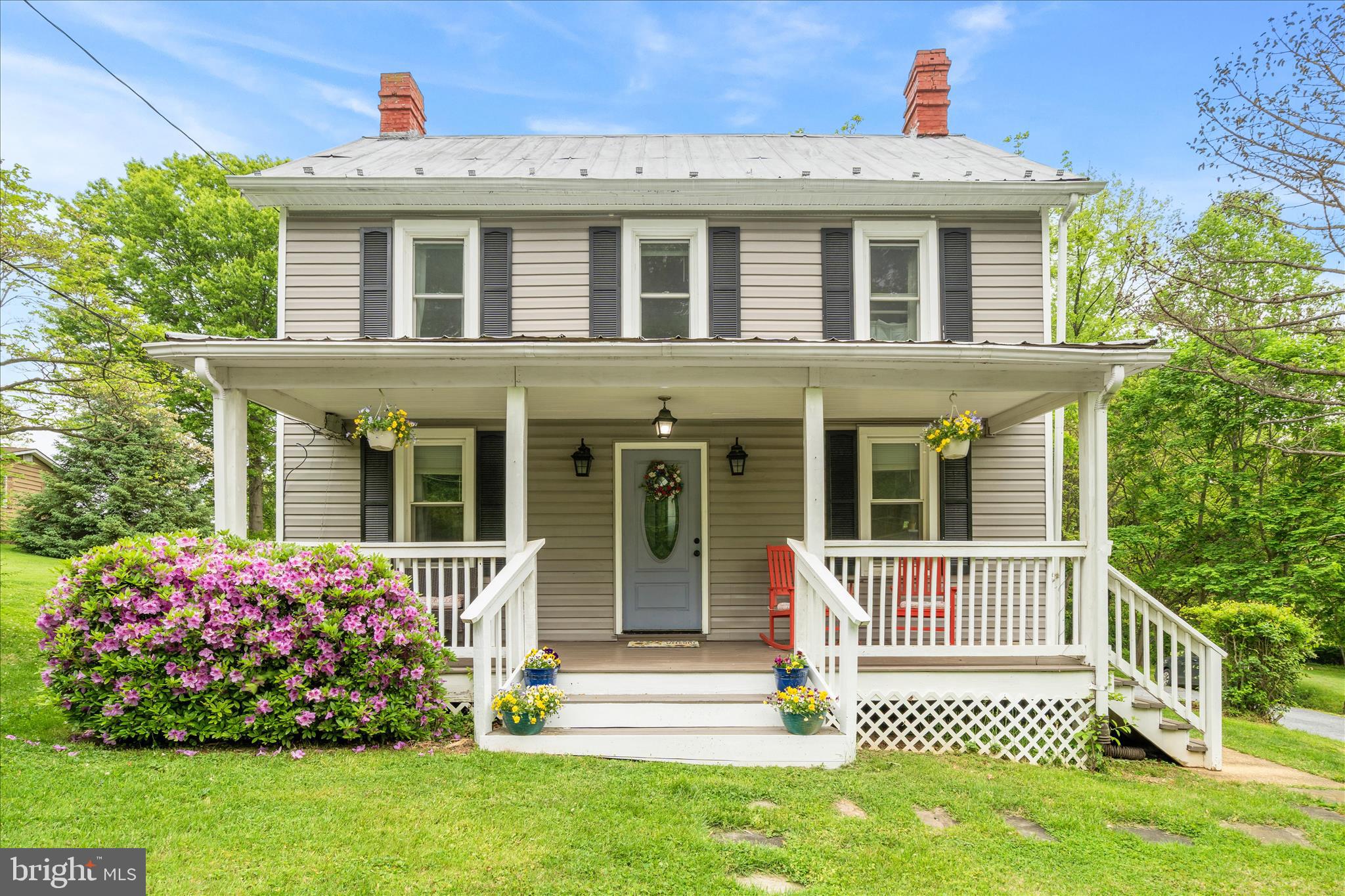 Good things come in small packages! Why buy a condo when you can have 3 acres and this adorable, fully updated historic farmhouse for the same price? Bring your livestock! Settle in time to watch the fireflies light up the pasture!

Straight out of a fairytale, this charming home offers the perfect blend of  vintage character and modern comfort. Whether you’re dreaming of a small homestead, a weekend escape, or an income-producing retreat, this one-of-a-kind property delivers.

Take in sweeping mountain views from your front porch, then step inside to a thoughtfully updated interior. The cottage-style kitchen is a standout, featuring exposed beams, white shaker cabinetry, quartz countertops, a handmade-style backsplash, and a dedicated coffee bar complete with a beverage fridge.

The inviting living room opens through French doors to a brand-new hardscape patio—ideal for relaxing evenings, entertaining guests, or simply enjoying the surrounding wildlife and wooded serenity.

Upstairs, you’ll find two cozy bedrooms plus a flexible attic “swing space” perfect as a third bedroom , home office, or creative studio with added storage. The bathrooms have been tastefully updated including a main bath with a walk-in shower and double vanity.

Major system upgrades include new ductless heating and cooling (2025/2026) with a backup furnace for year-round comfort and water heater (2024.)

With a strong long-term rental history and prime proximity to downtown Frederick and the wineries of Leesburg, this property offers excellent potential as an Airbnb or vacation rental.

Peaceful, private, and full of charm—this is a rare opportunity to own a truly special rural retreat.  Owner/Agent