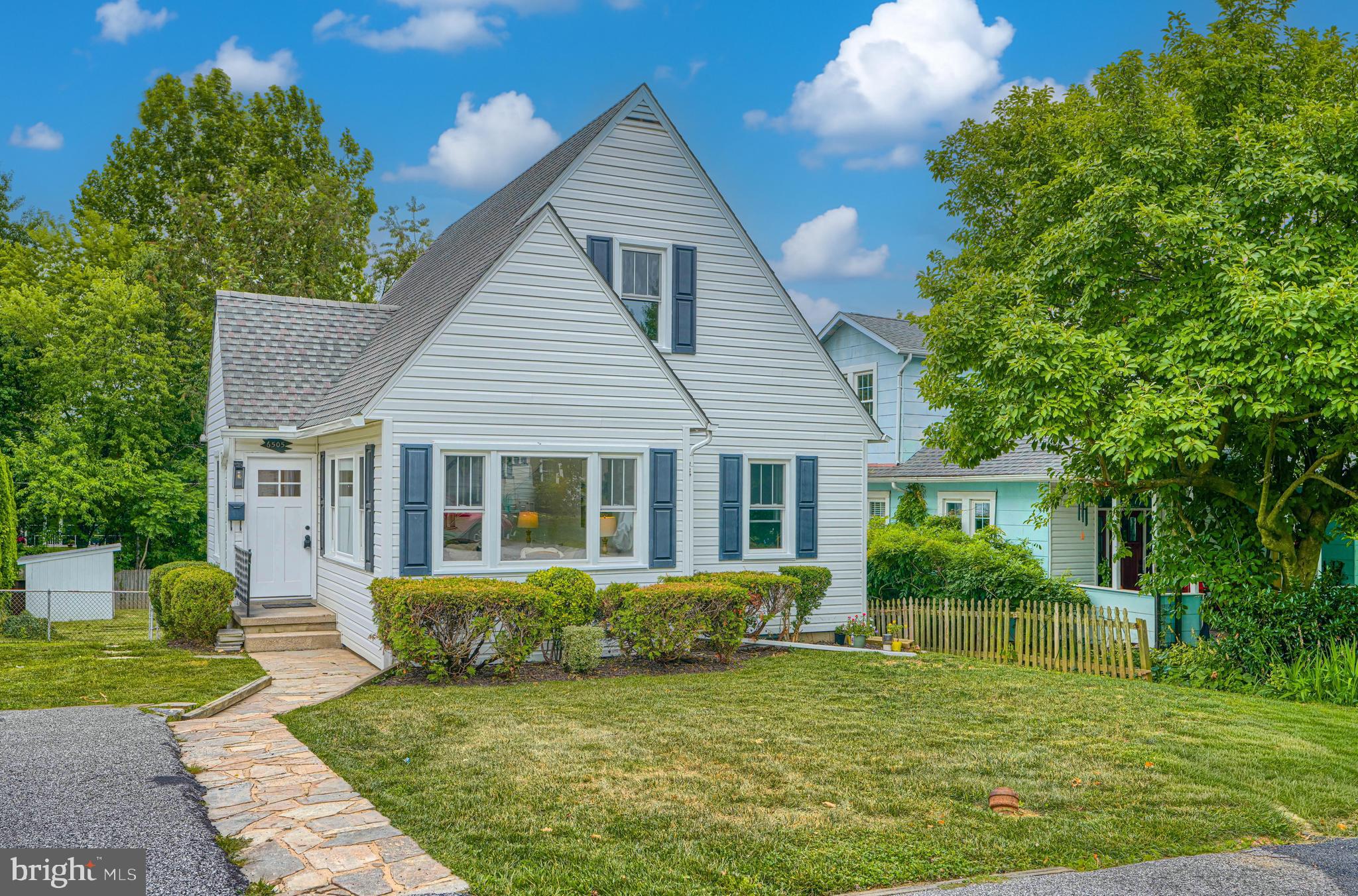 Welcome to this beautifully updated Cape Cod in the highly desirable Idlewylde neighborhood, where timeless charm meets modern comfort. Offering more space than meets the eye, this home features three finished levels with a full bathroom on every level. Gleaming refinished hardwood floors, fresh paint, a brand-new HVAC system, and updated bathrooms complement the stylish kitchen with quartz countertops and stainless steel appliances. Step out onto the spacious deck off the kitchen to enjoy your morning coffee, soak up the sunshine, or unwind in the evening. The walkout basement opens to a patio, creating additional outdoor living space perfect for entertaining or relaxing. The flat, fully fenced backyard provides plenty of room for gatherings, gardening, pets, or play. Driveway parking adds everyday convenience. Move-in ready and ideally located close to shopping, dining, parks, and major commuter routes—this is a home you won't want to miss.