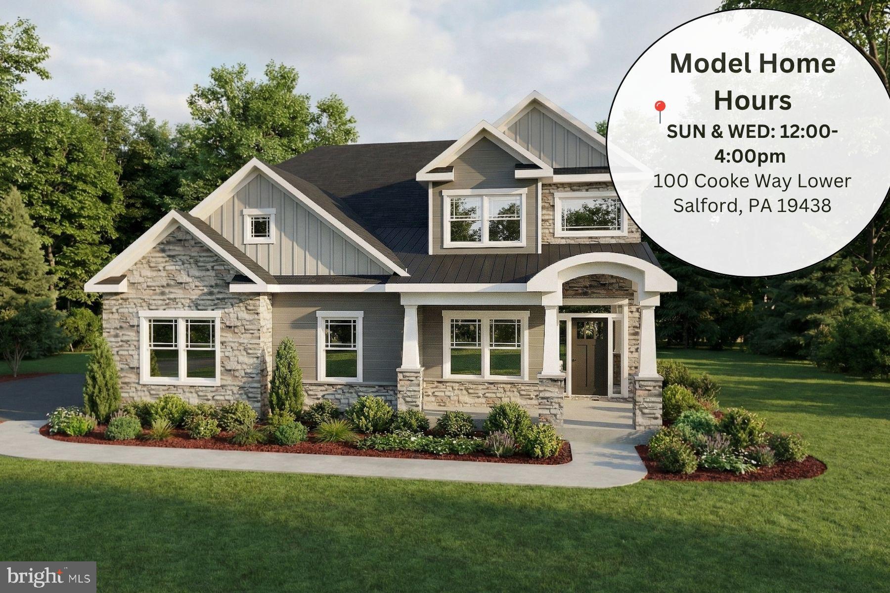 Open House is at Model Home 100 Cooke Way Lower Salford PA 19438

You’re invited to tour one of our floorplans we’ll be offering at Eddy Homes newest community BRONSON ESTATES.. one + acre homesites in Collegeville…
Nestled in the heart of Collegeville, Bronson Estates offers an exclusive enclave of luxury homesites on 1-acre lots, thoughtfully designed for those who value space, privacy, and elegance.

Surrounded by lush natural beauty yet just minutes from shopping, dining, and top-ranked schools, this community perfectly blends tranquility with convenience. Whether enjoying a quiet evening on your expansive property, a stroll through nearby parks, or an outing to Providence Town Center, Bronson Estates places you at the center of it all. With timeless architecture, spacious floorplans, and the prestige of a limited collection of homes, Bronson Estates is where refined living and everyday ease come together.

The Petersburg features main-level living with additional space and privacy for family and friends. This first-floor owner’s suite home offers the perfect amount of space in all the right places. Stay organized with a first-floor study located off the bright and open foyer. Make entertaining a breeze in your new gourmet kitchen, which flows straight into the great room with a stunning vaulted ceiling. Conveniently situated on the first floor you will find a private owner’s suite with an expansive walk-in closet and luxury bathroom. Guests will relax upstairs in one of the two additional bedrooms and enjoy their own private full bathroom. Need more storage? Add an oversized basement for all your storage needs or finish the basement with the game room of your dreams!