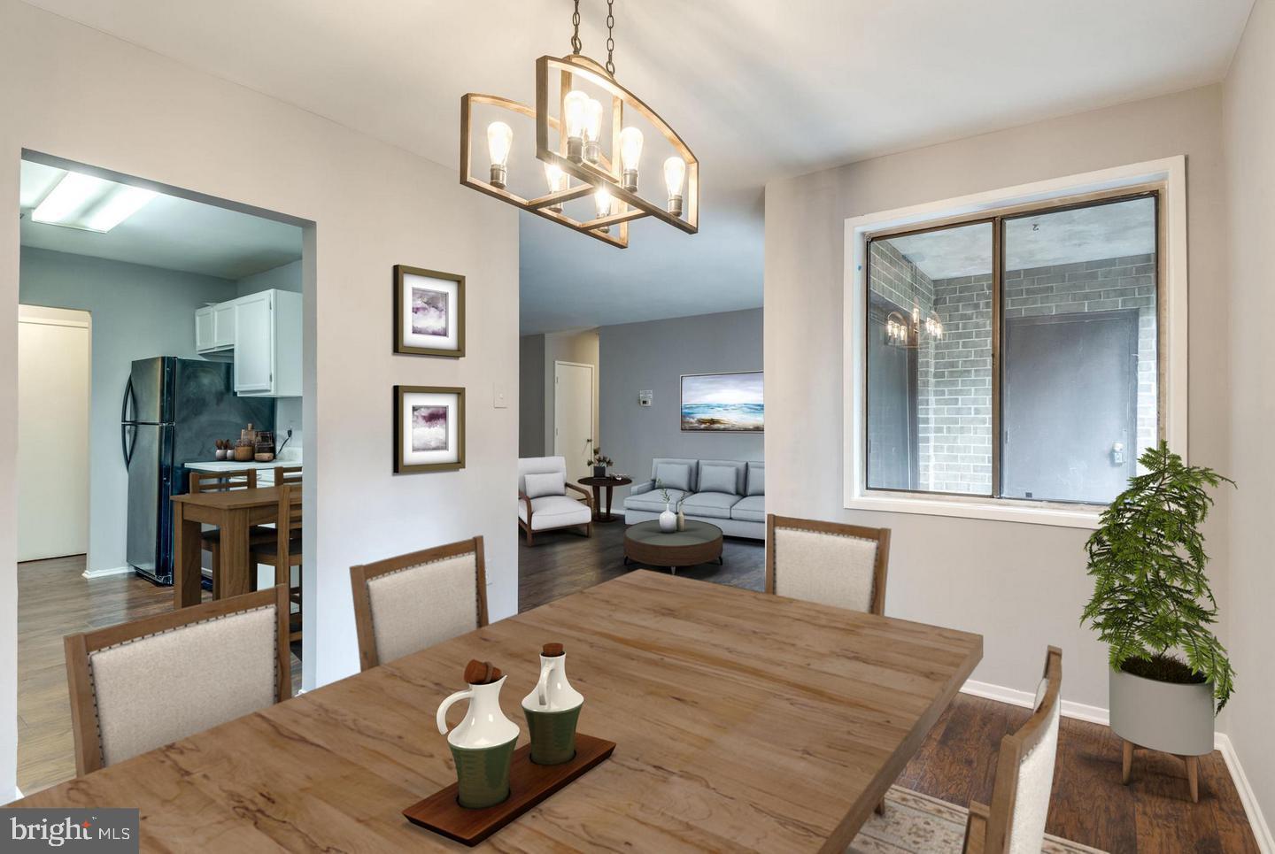 Welcome to Jefferson Mews Condo, a prime investment opportunity in a well-established community. This spacious 3-bedroom, 2-bathroom unit offers 1,351 sq. ft. of contemporary living space, perfect for maximizing rental potential or personal enjoyment. This garden-style apartment combines classic charm with modern conveniences. The interior features a dedicated dining area and a primary bath, enhancing the overall functionality and appeal of the space. The unit is equipped with essential appliances, including an electric oven/range, dishwasher, and disposal, ensuring a seamless cooking experience for tenants or owners alike. With in-unit laundry facilities, including a washer and dryer, convenience is at your fingertips. The community amenities include an outdoor pool, providing a refreshing retreat during warmer months, while the association fee covers exterior building maintenance, trash, water, sewer, and snow removal—offering peace of mind and low maintenance for investors. Located within a mile of bus stops and just a few miles from metro/subway stations, this property boasts excellent transportation access, making it attractive for renters seeking convenience. With no parking issues and a well-maintained environment, Jefferson Mews Condo stands out as a solid investment choice in today’s market. Don’t miss the chance to secure this valuable property!