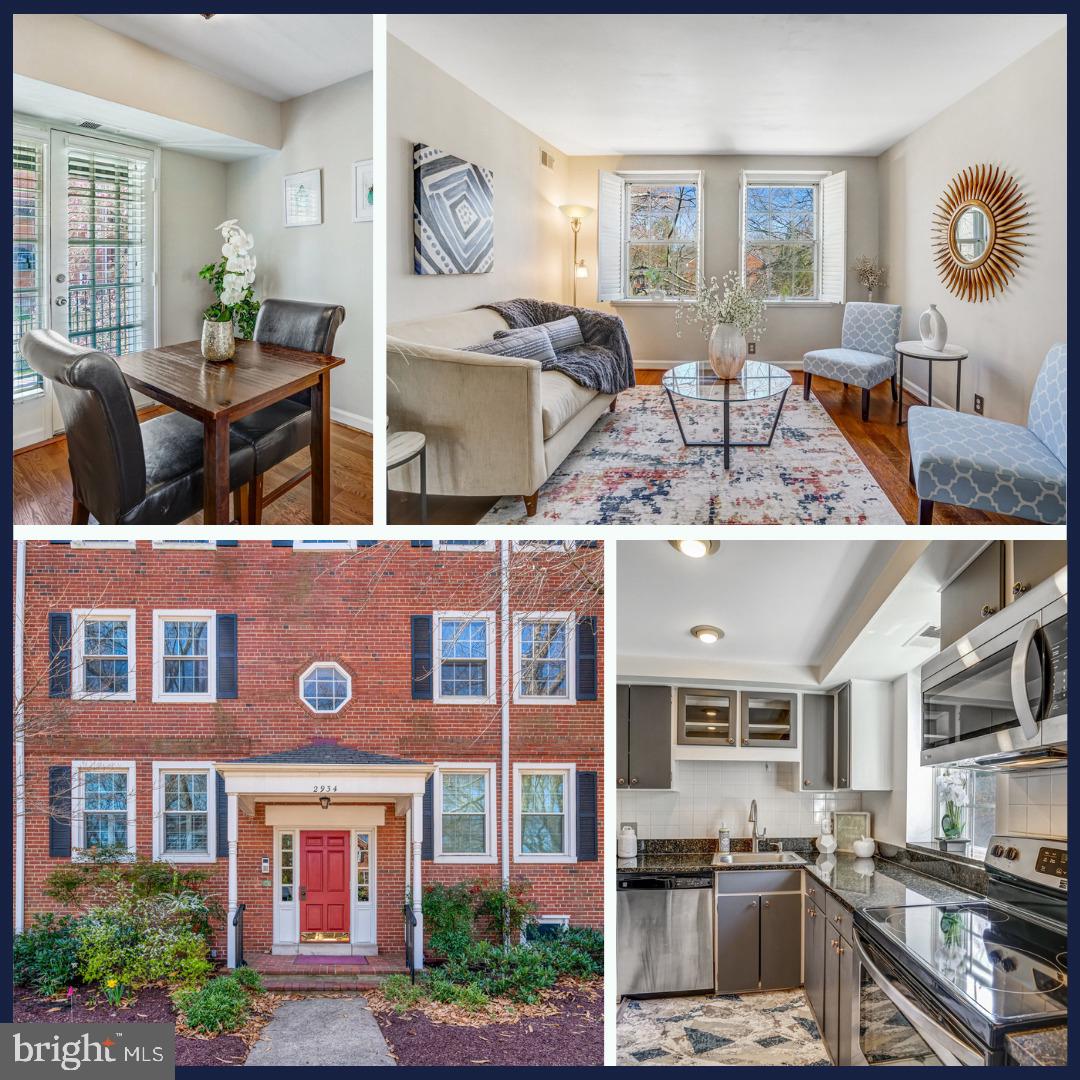 Welcome to 2934 S. Columbus Street #B2, a beautifully maintained Braddock model nestled in the heart of Fairlington Villages! This inviting one-bedroom, one-bath condo boasts gleaming wood floors, newer windows, and ample closet space. The spacious living room flows seamlessly into a serene private balcony—perfect for enjoying your morning coffee.
The updated kitchen features stainless steel appliances, granite countertops, and plenty of storage. Convenience is key with an in-unit washer & dryer and a brand-new 2024 HVAC system!
Enjoy two residential parking permits for on-site parking, plus easy access to the community center, on-site management office, tennis courts, tot lots, and EV charging stations. The Fairlington Community Center & Park  is also home to a wonderful farmers market, perfect for picking up fresh, local produce on weekends.
Fairlington Villages is a pet-friendly community with beautiful green spaces—ideal for walking your dog and enjoying the outdoors.
Located just minutes from the Village at Shirlington, you'll love being close to shops, restaurants, Signature Theatre, Harris Teeter, and more. This home is also convenient to the Bradlee Shopping Center, featuring The Fresh Market, Michaels, the Post Office, Starbucks, and more. Commuters will appreciate quick access to King Street (Rt. 7), I-395, and Metrobus service to the Shirlington transit hub.
This is Fairlington living at its finest—don’t miss out!