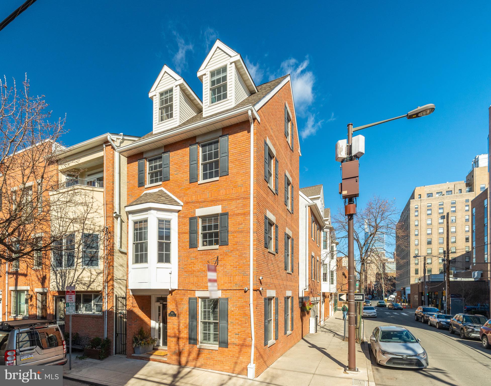 THE OFFER DEADLINE IS TUESDAY THE 27th AT 5PM.  Introducing an unparalleled offering in Northern Graduate Hospital, just steps from the Rittenhouse Square neighborhood and located within the GREENFIELD SCHOOL CATCHMENT - A remarkable, 3-bed/3.5-bath (3000sq.ft.) sanctuary boasting a rare 2 CAR GARAGE and a secluded PRIVATE INTERIOR COURTYARD! Discover a residence that epitomizes comfortable city living with its distinctive features: exclusive outdoor retreats (including courtyard and decks), abundant natural light flooding through multiple exposures and myriad windows, multi-zone heating and cooling, a cozy gas fireplace, and a harmonious blend of hardwood and tile flooring throughout. Impeccably designed for entertainment and relaxation, this home is fully wired for sound and video, showcasing an array of high-end upgrades and amenities.

The first level invites you into a versatile den, ideal for a home office or gym, leading to the serene interior courtyard and your private 2-car garage.  This floor is also complete with a powder room and coat closet. Ascend to the second level, where a spacious suburban-style eat-in kitchen awaits, adorned with countertop seating and a sunlit bay window dining area. Adjoining is a comfortable seating/TV area, complemented by stone countertops, backsplashes, and stainless steel appliances, including a commercial cooktop. The kitchen seamlessly flows into a formal dining room and a generously proportioned living room, featuring a gas fireplace and ample space for various configurations.

Completing this haven is the majestic primary bedroom, boasting vaulted ceilings, a beautiful bath, and two additional luxurious bedroom suites with their own bathrooms. Conveniently situated within a short stroll of Rittenhouse Square's finest dining establishments, bars, boutiques, and nightlife and not far from UPENN, CHOP, HUP AND DREXEL UNIVERSITY.  Don't miss this opportunity- schedule your viewing today before it's gone!