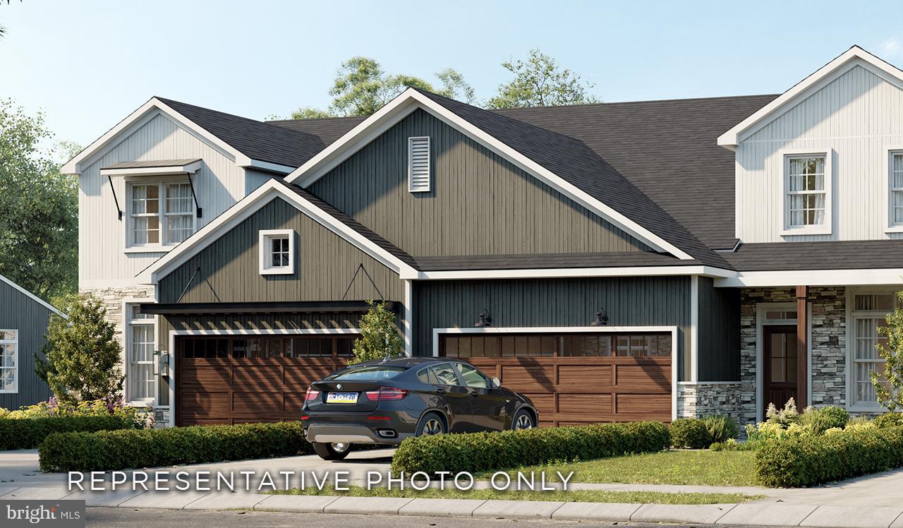 2-Story End of Row Townhome w/2-Car Garage and Loft in Cortland Park 55  UNDER CONSTRUCTION: (estimated to be complete end 2023) This 2-story, end-of-row townhome located in a 55+ lifestyle community by Landmark Homes, includes a 2-car garage with mudroom entry and built-in bench. Stylish vinyl plank flooring and 10 ft ceilings flow throughout the first floor. Adjacent to the foyer is the formal dining room to the right and breakfast area to the left. The kitchen is well-appointed with stainless steel appliances including a gas range, quartz countertops with tile backsplash, and a center island. The family room features a cathedral ceiling, a fireplace with full height stone surround, and sliding glass door access to the rear patio. Tucked quietly to the back of the home, the owner’s suite boasts an expansive closet, and a private bathroom with tile shower and double bowl vanity. On the 2nd floor is a loft, two additional bedrooms, a full bathroom, and a finished storage room  Sales Center Hours: Tuesday-Saturday 11-5pm and Sunday 12-3pm * All prospects must register their realtor at the first visit.