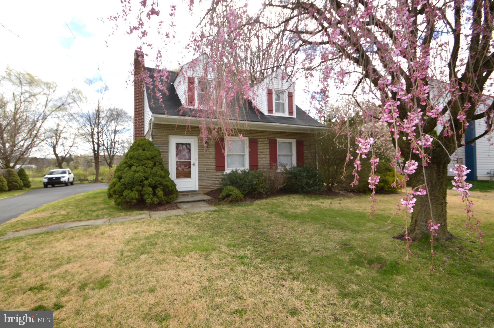 If you are looking for a cute cape cod in Manheim Township under $300,000 this is a must see.   This home backs up to Overlook park with walking trails.  Walk to the pool, library and the Stoner Grill.   Walk in the front door into the living room and enjoy the newly finished hardwood floors on the 1st and 2nd floor. There is a formal dining room and bright kitchen.  The 2nd floor has 2 large bedrooms and a full bath. There is a detached one car garage and a patio with a view of the walking trail and open area. Full unfinished basement.