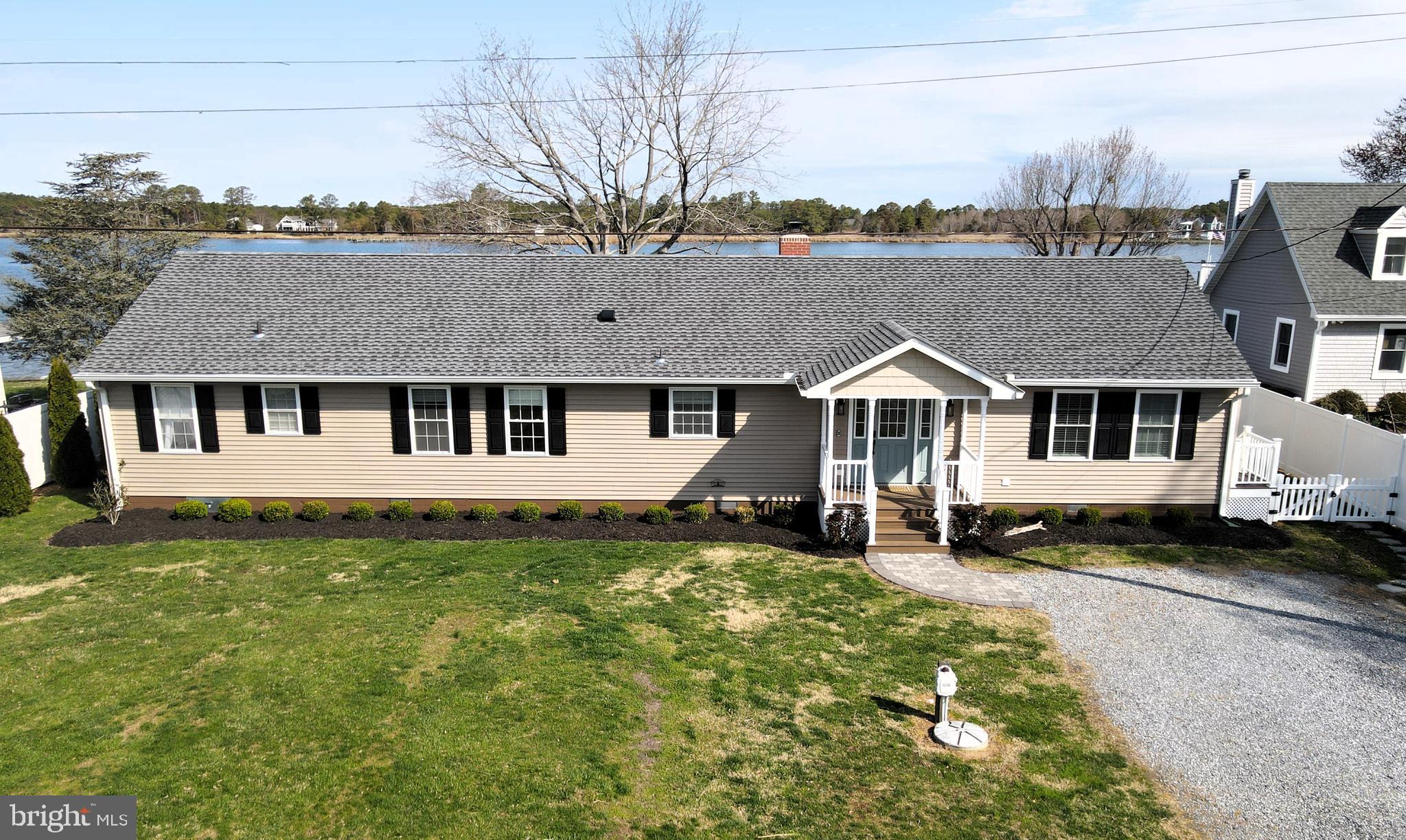Waterfront Paradise – Boating, Crabbing & Fishing on Fishing Creek!
Embrace the ultimate Eastern Shore waterfront lifestyle in this beautifully renovated (2023) ranch on Fishing Creek, offering 4 feet MLW (mean low water)—perfect for boating, fishing, and crabbing right from your backyard! All renovations have been completed—just move in and start enjoying life on the water. (See full list of updates!)

This 2,376 sq. ft. single-level home features a split-bedroom design with 4 spacious bedrooms and 2.5 baths, ensuring privacy for both owners and guests. The primary suite boasts breathtaking water views and a spa-like bath with a soaking tub and walk-in shower.

Enjoy luxurious details throughout, including luxury vinyl plank and hardwood flooring, elegant crown moldings, and a gourmet kitchen with stainless steel appliances, a gas range, and a large island—perfect for preparing the day’s fresh catch. Cozy up by the gas fireplace, or unwind in the heated hot tub, taking in stunning waterfront views from nearly every room.

Situated on a 0.58-acre level lot with a fenced backyard, this property offers 140 feet of direct waterfront access, complete with a private dock, boat lift, and jet ski lift. With 4 feet MLW, it’s ideal for powerboats and water sports enthusiasts. Spend your days crabbing, fishing, and boating, then relax in the evening as the sun sets over the creek.

Enjoy peace of mind knowing this home is elevated at 6.1 feet and sits outside the 100-year flood zone. According to FEMA records, the home has never been flooded.

Additional features include a detached garage, two storage sheds, and even a dedicated puppy area, making this home as practical as it is beautiful. The one-floor living layout adds to the convenience, and with Cambridge, MD just 15 minutes away, you’ll enjoy easy access to shopping, dining, and entertainment while savoring your peaceful waterfront retreat.

This isn’t just a home—it’s a lifestyle. All the updates have been done—just move in and enjoy!

Schedule your private showing today!
