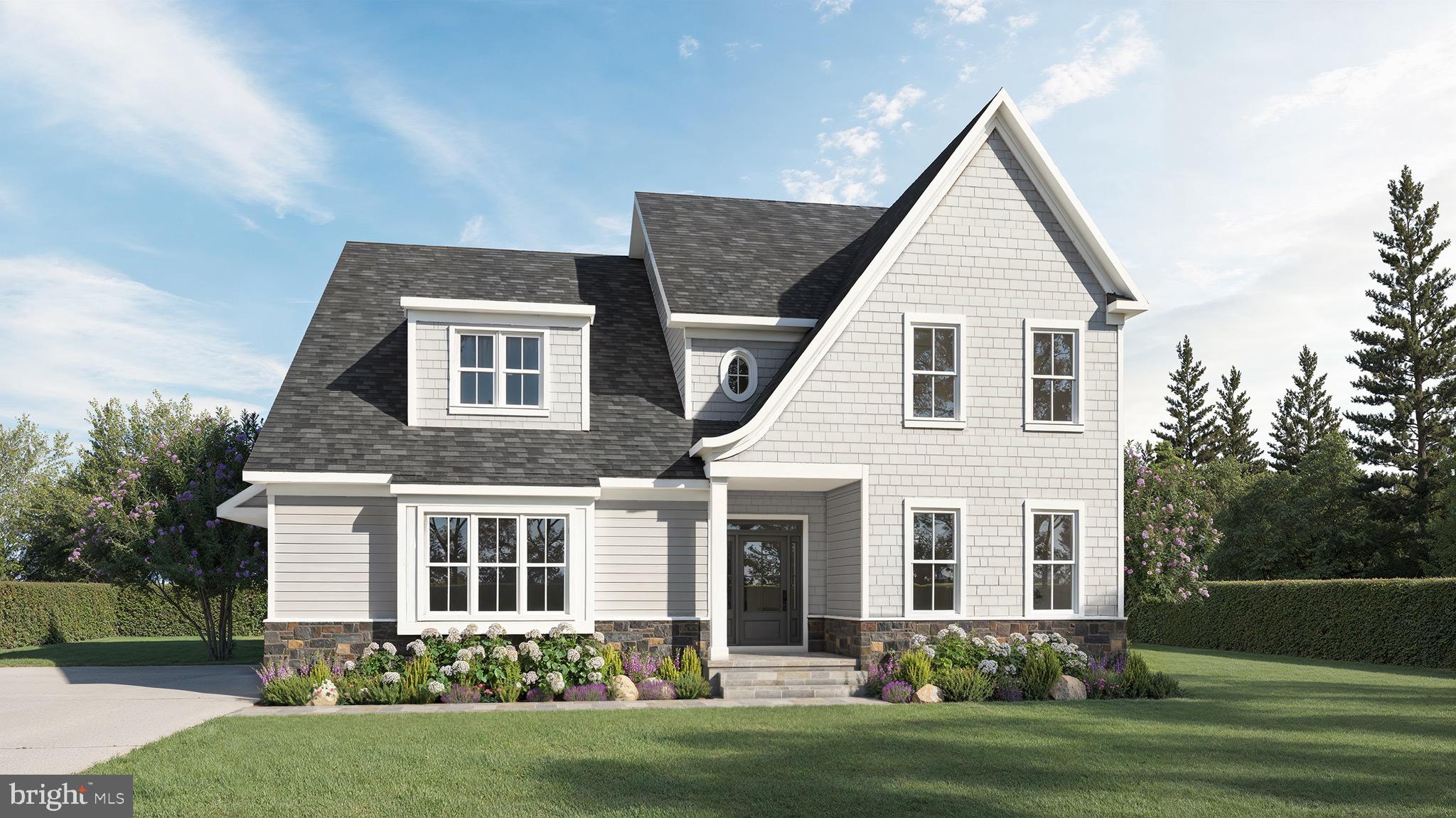 Design-Ready To-Be-Built Custom Home by Foxlane Homes blends classic craftsmanship with storybook elevation. Situated on .47 -acre lot in Berwyn and in the award-winning Tredyffrin–Easttown School District. 
The  exterior features shake siding, a real stone water table, and a blue stone fromt  porch. The interior has over 3,570 square feet of living space,  9’ ceilings on all three levels, including the basement, this home is designed for comfort and flexibility. 
The first floor includes a  flexible living space (office, living or playroom), powder room, expansive great room with 42" fireplace, gourmet kitchen with dining area, mudroom, and a covered outdoor porch. Upstairs, the owner’s suite features an expansive walk-in closet and a spa-inspired bath with freestanding tub. Three additional bedrooms including one en-suite and a Jack-and-Jill layout, along with a centrally located laundry room.
As a Design-Ready luxury custom home, this residence is elevated through personalized selections—expertly guided by Foxlane’s interior designers and curated by you in the Foxlane Design Studio. Final pricing will reflect your individual selections and design options. The list price shown is the Base Price and does not include personalized upgrades. Please refer to included feature sheet and the "Interior Selections Look Book" for items included in the base price. 
Listing images are of completed homes and show various included finishes and upgrades made at the Foxlane Design Studio.