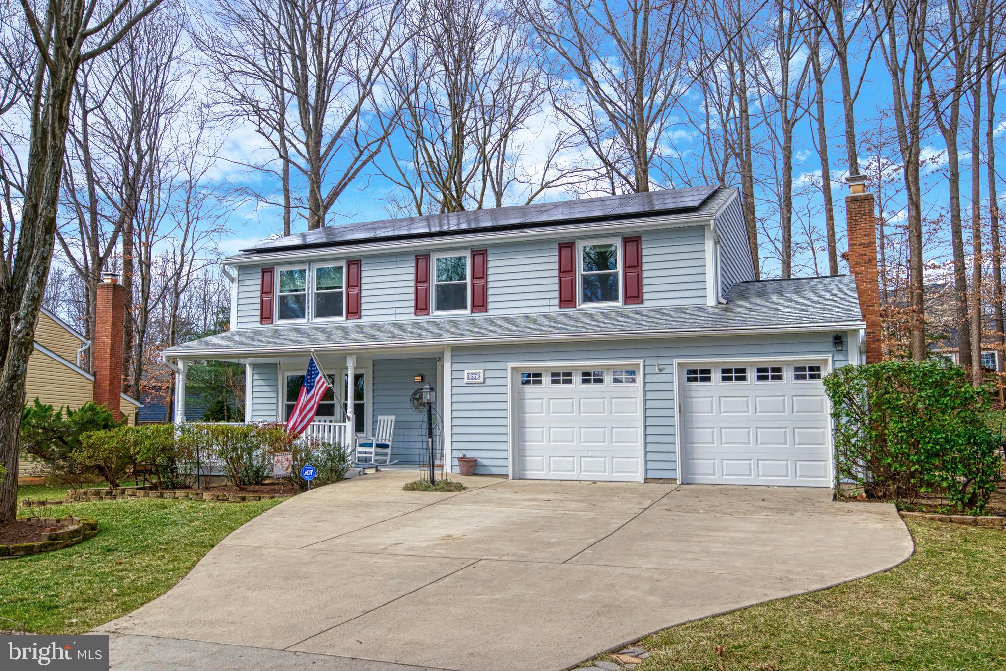 Welcome to your future home in the Montclair community! This well maintained home offers a perfect blend of comfort, energy efficiency and modern updates. The wide curved walkway gracefully invites you to relax on the front porch—a serene spot to enjoy your morning coffee or unwind in the evenings.
Step inside to discover a fresh interior, with newly painted walls and brand-new Luxury Vinyl Plank (LVP) flooring in the foyer, family room, and kitchen. The entire home boasts plush new carpets, creating a warm atmosphere throughout.
The heart of the home is the kitchen, featuring 42-inch cabinets, updated appliances, and an open layout connecting seamlessly to the family room. Enjoy the kitchen's box bay window, perfect for nurturing your favorite plants, and benefit from the convenience of reverse osmosis water filtration.
In the family room, a wood-burning fireplace and built-in glass-fronted cabinets add a touch of warmth and sophistication. Adjacent is a light filled sunroom with heated tile floors, multiple windows, and skylights, creating a tranquil space that feels like a natural extension of the outdoors. A brand new mini-split ensures year-round comfort in this inviting sunlit retreat.
The main level also includes a living room off the foyer and a dining room conveniently located off the kitchen, providing ample space for entertaining and daily family gatherings.
Venture to the upper level to find spacious bedrooms, each adorned with mirrored closet doors and new carpeting. The renovated hall bath has a new vanity with a Carrera marble top, while the primary bedroom boasts a walk-in closet and a beautifully renovated ensuite bathroom with dual sinks.
The finished basement offers versatile space for a home office or recreation room, accompanied by a large laundry and storage room. This home is truly energy-efficient, with low utility bills thanks to replaced windows and solar panels (owned free and clear).
The garage has a handy storage nook, for added convenience. Outside, you will find an expanded driveway with room for 2-4 vehicles. The back yard features a private patio with retaining walls, and is landscaped with perennials and native Virginian plants. The wooded lot provides a peaceful and natural setting and is low maintenance. 
Enjoy the amenities of the Montclair community, including lake access and various recreational options. This home is a true gem, offering comfort, style, and the perfect setting for your new chapter.