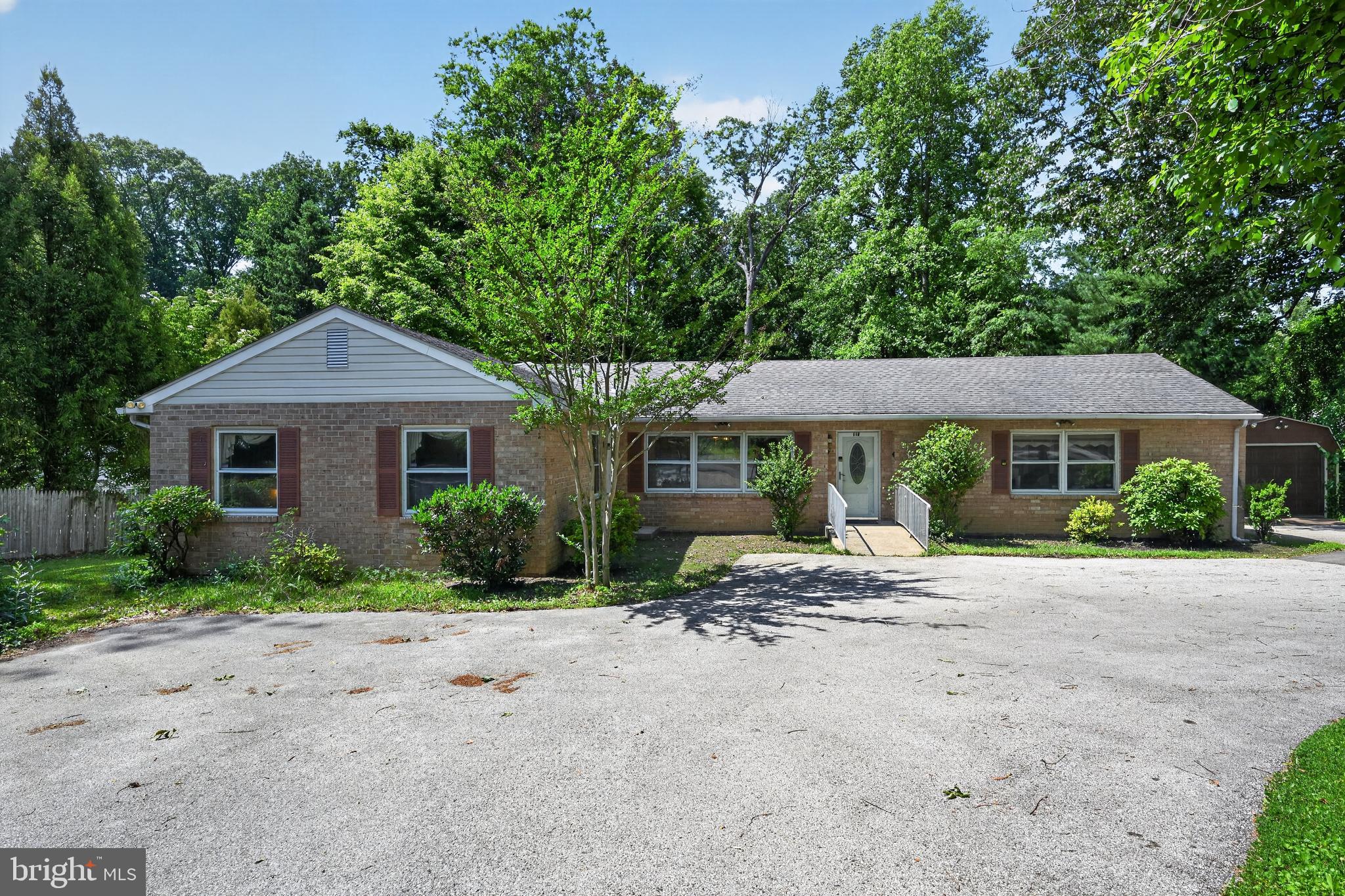 Convenient and spacious, this 4-bedroom, 2-full-bath ranch home sits on a beautiful one acre lot in a prime Haverford location. Offering a versatile floor plan, it is ideal for those seeking to downsize, enjoy one-floor living, or work from home with dedicated living and workspace areas featuring separate entrances. It is also well suited for extended families, multigenerational living, or caring for elderly parents, with handicap-accessible features already in place. The possibilities are endless.
The current owner uses two of the bedrooms as a home office and music studio, highlighting the flexibility of the layout. The home features beautiful hardwood floors, newer doors and windows, spacious bathrooms, a generously sized kitchen & dining room, and comfortable bedrooms with ample closet space. Additional highlights include a dual-zone HVAC system, a stunning living room addition with fireplace, and a large new rear deck overlooking the picturesque backyard, ideal for entertaining family & friends. 
Outside, you'll find a detached garage/storage shed, a crawl-space basement, and a driveway that accommodates more than five vehicles. Located directly across from Merion in a park-like setting, this home offers easy access to Philadelphia, the Pennsylvania Turnpike, and I-476. Adding to its appeal, it is situated within the award-winning Haverford School District. Priced under the recent appraised value. In addition the owner has completed a pre-listing home inspection. A copy of the report can be provided upon request.