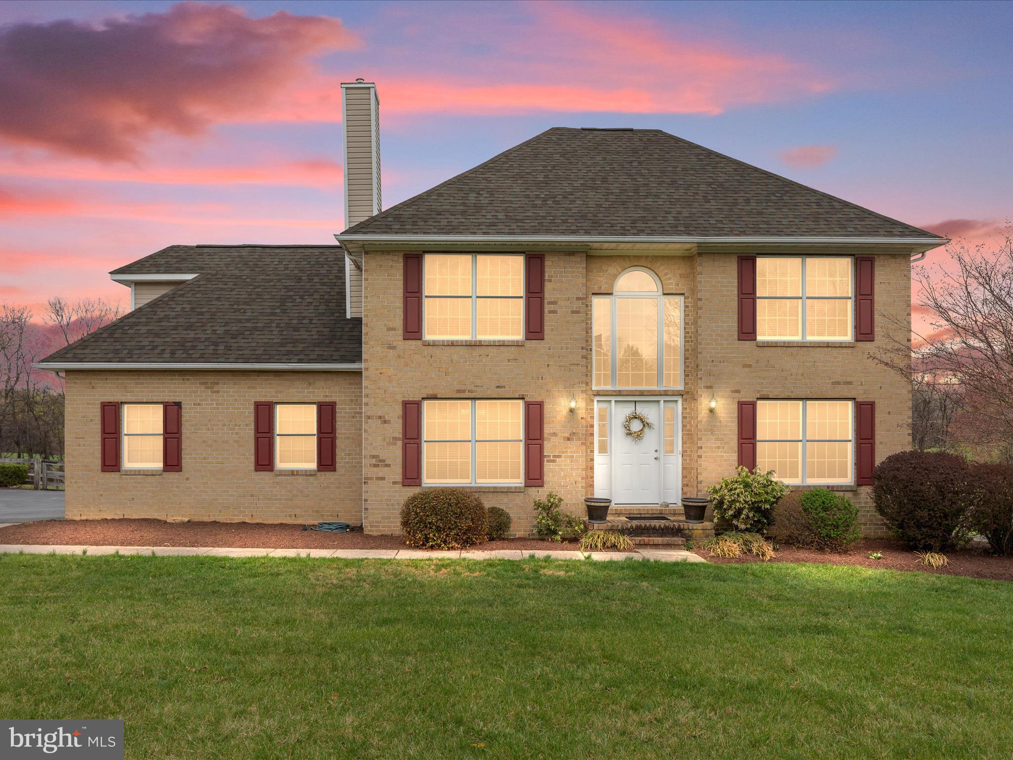 Welcome home to this beautiful brick-front traditional, nestled in a well-established neighborhood just minutes from the Virginia border.  Located in a desirable, commuter friendly area, this home offers both convenience and comfort.  Step inside to an open two-story foyer that flows seamlessly into formal living and dining space- perfect for gatherings and special occasions.  The updated eat-in kitchen offers modern touches and functionality, while a versatile room on the main level provides the ideal space for a home office.  Upstairs you will find a spacious primary suite featuring a deluxe bath with double vanity, soaking tub, walk-in shower, and walk-in closet.  Two additional bedrooms, an updated full bath, and a large bonus/flex room perfect for a playroom or rec space round out the upper level.  Sitting on a 1.4 acer flat lot, the fully fenced backyard is an entertainer's dream.  Host cookouts on the expansive deck,  or unwind on the screened-in porch and enjoy the peaceful setting.  This home truly has it all- space, style, and location!  Don't miss the chance to make it yours!
Roof replaced in 2018, HVAC 2016.