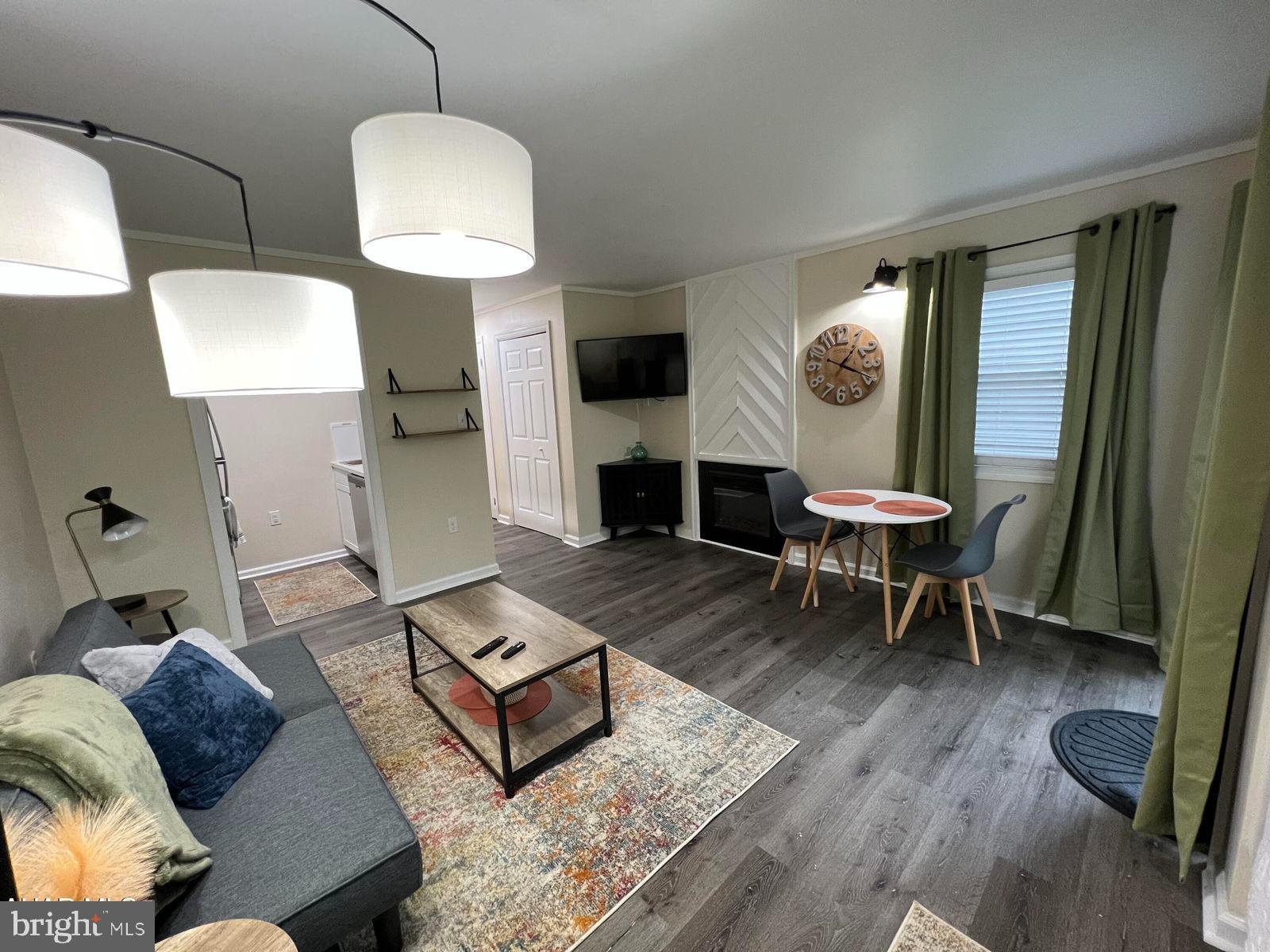 Looking for a vacation home or a rental property that will be used all year long? Charming Turnkey 1st floor studio in the Allegheny Mountains at Blue Knob All Seasons Resort has everything you need. Completely remodeled in 2022 and fully furnished. Kitchen cabinets countertops, windows, sliding door, flooring, appliances fireplace and so much more. Walking distance to indoor pool/hot tub, outdoor pool and The Club House Bar & Grille. Blue Knob is the 2nd highest mountain and highest skiable mountain in Pennsylvania! In addition to an array of winter activities, Blue Knob also has a full-service all seasons Conference Center for weddings and events, they also offer golf, swimming and multitude of trails for hiking, running, and mountain biking. Visit Blue Knobs Web Site to see all the fun events that are happening at Blue Knob. $290.00/ Mo HOA fee includes: pools, hot tub and gym area, tennis and pickle ball courts, building, property maintenance & garbage. This unit is currently an Airbnb *Additional fees apply for conference center, Golf and Skiing