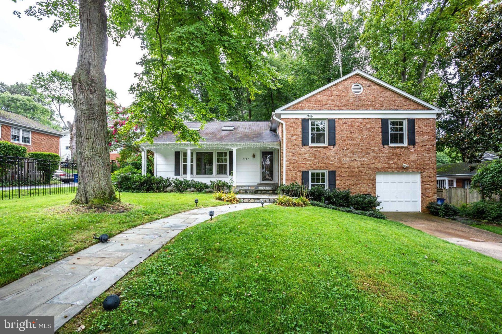 Rent this immaculate home in the desirable wooded community of Kenwood Park. 6 bedrooms, 3 full baths, 2 half baths and 3,311 sq feet finished space . Light filled w skylights & an open plan. Gorgeous kitchen w granite & stainless appliances. Updated baths & custom closets. Screened in porch & fenced backyard. Top ranked schools, public & private. Minutes to Walt Whitman High. Close proximity to Bethesda downtown, NIH, I-495, shopping, restaurants & bike trails. Quick access to DC. Steps to metro bus. Available July 7 for 2 year lease or longer. Pets case by case.