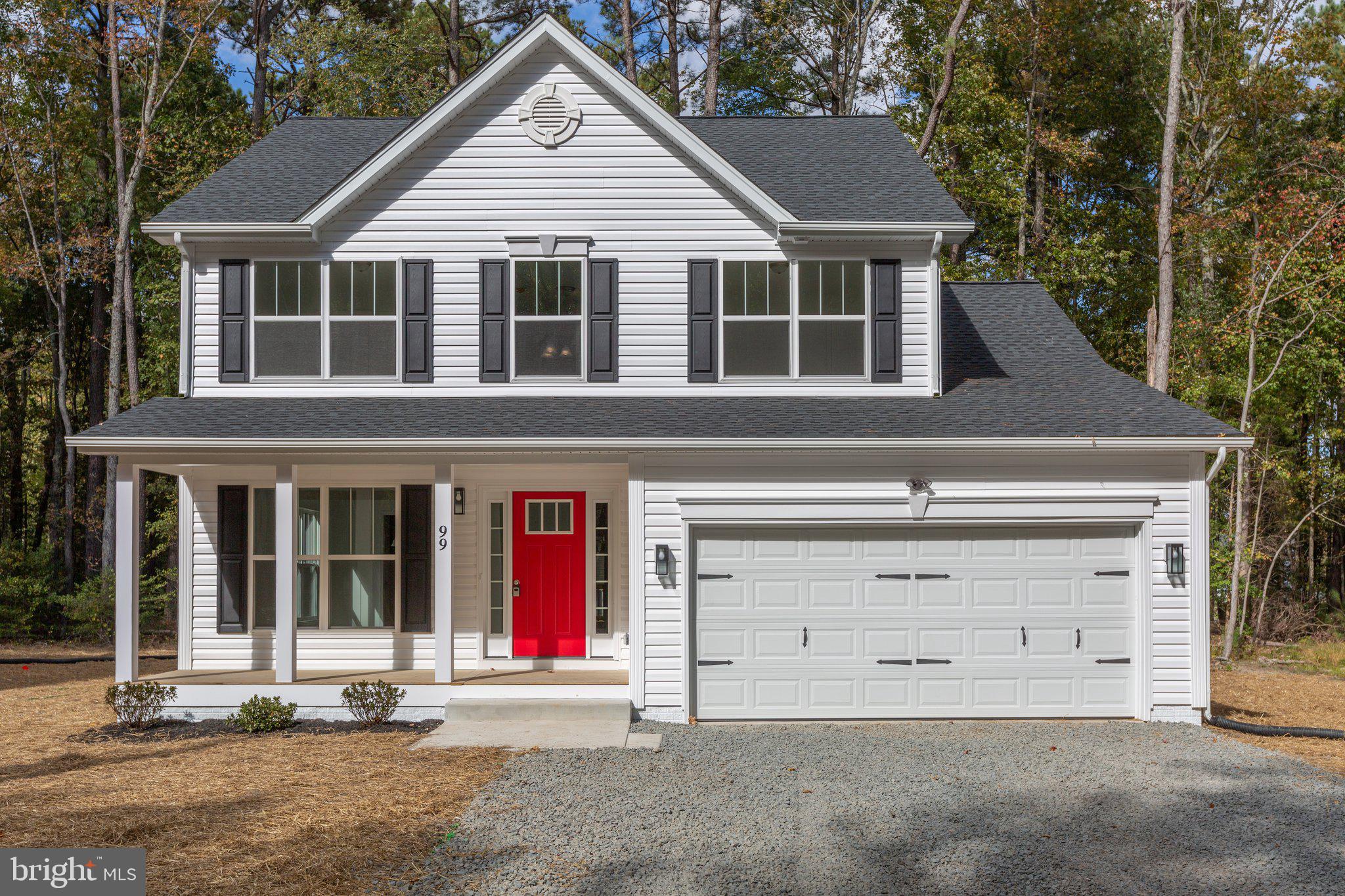 CONSTRUCTION HAS BEGUN AND FULLY AVAILABLE.... and there is still time t pick all your selections!! Hamlet Homes would like to welcome you to the golf cart friendly Lake Placid Bay Estates community! Such a fantastic floor plan with 4 bedrooms, 2.5 bathrooms with an attached 2-car garage and a deck. Separate dining and living room spaces AND a large family room that opens up to the kitchen. The kitchen includes a full stainless steal appliance package, your choice of LVP flooring, your choice of cabinet color and granite slab, and a 4' island with overhang for stools. The spacious primary bedroom has a walk-in closet and a luxury primary bathroom that includes a double vanity sink, walk-in tile shower, a soaker tub and a linen closet! The garage comes with a garage door opener, 2 remotes, and a keyless entry pad. The crawl space is fully encapsulated and insulated and has the vapor barrier, a sump pump, and is temperature controlled. Reach out soon to still have time to pick your finishes such as roof color, siding style and color,  interior paint color, cabinet color, choice of granite, and choice of flooring throughout... plus many more options!  Placid Bay Subd is an established beachy community with a dock, pier, water access for your fishing and boating activities. Only 5 miles away from the Town of Colonial Beach where the fun never stops with car shows, farmers markets, shopping, dining, music on the greens, always events and activities plus beautiful beaches and boardwalk and large fishing pier. Reach out for a Hamlet Homes Brochure for a list of standard features, other models available, other lots available and learn more about the process of building with Hamlet Homes who has 33 years in the business and over 3,000+ homes built! Pictures are of previous models built and can include some upgrades.