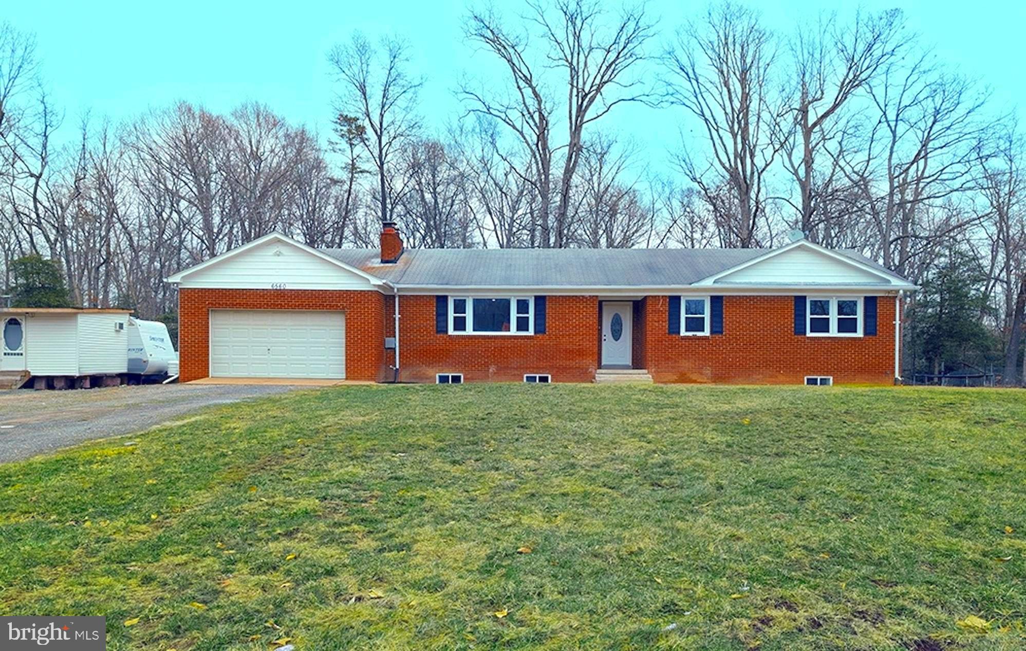 Welcome to this beautifully updated  rancher, situated on one acre of land. With a spacious 3-bedroom layout on the main level and additional 2 rooms  on the lower level, this home offers plenty of room for family and guests. The lower level includes an independent walkout for additional convenience.

Inside, you’ll find charming stylized arch-like doorways that add a touch of elegance throughout. The kitchen has been updated with sleek granite countertops and brand-new appliances. Cozy up by one of the two fireplaces, one on each level, or unwind in the spacious living room or basement area.

Additionally, the property boasts a generous 2-car garage, providing ample storage and parking. This home is a must-see!
