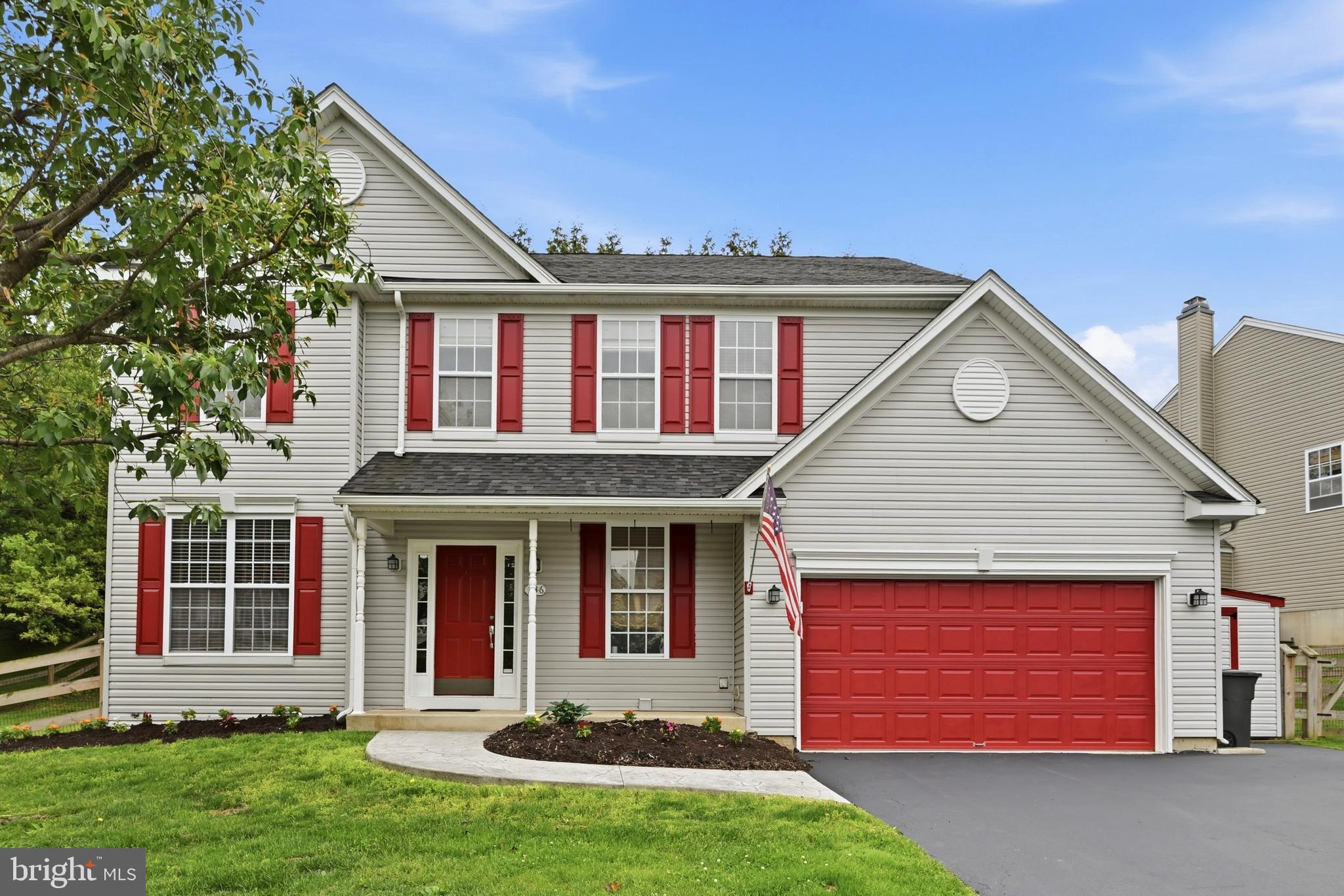 Coming soon! Expected on market Thursday, May 28th. Welcome to 736 Meadowbrook Dr., a beautifully maintained 4-bedroom, 3.5 bath Colonial with finished basement, in the sought-after Meadowbrook community of Valley Township. 

This move-in ready home offers nearly 3,500 sq. ft. of living space and has been thoughtfully updated by its original owners. Built with an extra 2-ft extension throughout and 9-ft ceilings, the home feels open, bright and spacious. The heart of the home is the stunning renovated eat-in kitchen (2017) featuring granite countertops, under-cabinet lighting, a large center island, Viking cooktop, stainless-steel appliances, abundant cabinetry, and a bonus coffee bar. The kitchen flows seamlessly into the family room with a gas fireplace and built-in shelving as well as the freshly painted morning room - both with hard wood flooring.  Sliding doors from the morning room lead to a low-maintenance Trex deck overlooking the privately fenced backyard, perfect for relaxing or entertaining. 

The main floor also includes a newly carpeted (May 2026) dining room and formal living room separated by French doors, a convenient laundry room and a powder room off the foyer.  Upstairs you will also find brand-new carpet throughout the hallway and all four bedrooms. The spacious primary suite offers two walk-in closets, a linen closet and a beautifully redone en-suite bath (2024) featuring new tile flooring, a double vanity and a large walk-in shower. Three additional generously sized bedrooms and an updated hall bath with new tile flooring complete the second floor. The fully finished entertainment basement includes; a full bathroom, a pool table, a full-size bar, with 3-tap kegerator, dishwasher, and microwave, a large recreation area and an ample storage room. 
During their ownership they have completed numerous additional updates, including Fresh interior paint in multiple rooms (2026), New shed roof + paint/trim (2026), New tile flooring in hall bath (2025), New HVAC/Central Air (2023), Newer roof with 30-year warranty (2021) and New backyard fence (2020). 

Situated in a quiet community, across from a nature walking trail and minutes away from Rainbow Elementary and Business Route 30, this home offers convenience, comfort and charm.

This home is a must-see property - schedule your showing today!