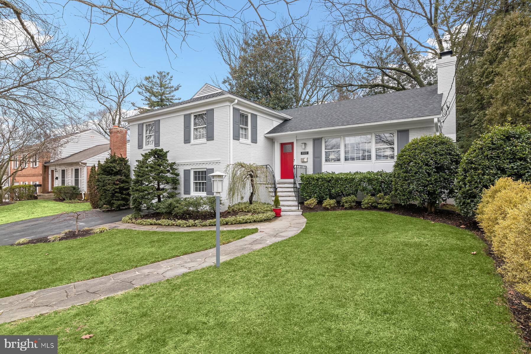 THREE GREAT OFFERS, ALL w/ Escalations. This home is meticulous inside and out.  A classic 4-level Springfield split for the ages, featuring a table space modern kitchen, a porch enclosure to den/office on the back of the home on the first floor too.<br/><br/>

Upstairs are FOUR bedroom and two renovated baths. There is a walk up ample attic for storage.  The two lower levels sparkle in a way that is seldom found in a split. The first level down is bright with double doors leading to an enormous flagstone patio (and there's still a great yard to work with, the lot size here is a superb 10,075!). This level also features an updated full bath AND a 5th bedroom/office/TV room. The 1-car garage is accessed on this level as well.<br/><br/>

Then down again to the lowest level which was magnificently finished into quality living space just two years ago. This space features Luxury Vinyl Plank flooring, drywall and recessed lighting, ample storage and a spacious laundry area too.<br/><br/>

5512 Ridgefield has received over 130K in quality improvements in the last 8 years, with about half of that being performed in the last 15 months!<br/><br/>

Finally, the long awaited Westbard Square is now taking shape just a few blocks and a short walk away.  The brand new flagship Giant Food Store just opened in late January, it's quite spectacular.  The road infrastructure in now open and in place, the old shopping center will be demolished in the coming months and hundreds of millions of dollars or reimagining is on the way.  Visit westbardsquare on Google to learn more about this exciting enhancement to the Springfield/Westwood community. If "walkability" is your thing, you just found home.<br/><br/>