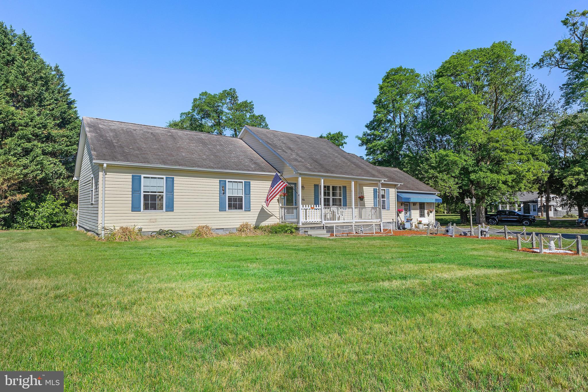 Welcome to 7112 East New Market Elwood Rd. in Hurlock, MD—a well-maintained 3-bedroom, 2-bath home situated on nearly 2 acres in a peaceful country setting. Whether you're looking for a small farmette, space for horses, or room to enjoy the outdoors, this property is already set up and ready to go.

The property features fencing, a run-in stable, and a large storage shed, making it ideal for horses, livestock, hobby farming, or simply enjoying extra space and privacy. Inside, you'll find a comfortable and functional floor plan with plenty of room for everyday living. The garage was converted into a pet grooming business and there's potential to keep it as an at-home business, turn it into a nice den or convert it back into a garage. 

Conveniently located just a short drive from both Cambridge and Easton, this property offers the perfect balance of rural living and easy access to shopping, dining, schools, and other amenities.

There is also ample room on the property to add a pole building or additional outbuildings in the future, providing flexibility for equipment storage, workshops, or expanding your agricultural setup. There's also an above-ground pool with a deck for hours of backyard summer fun. 

Properties with acreage, existing horse amenities, and a convenient location are hard to find. Schedule your private showing today and see everything this versatile property has to offer.