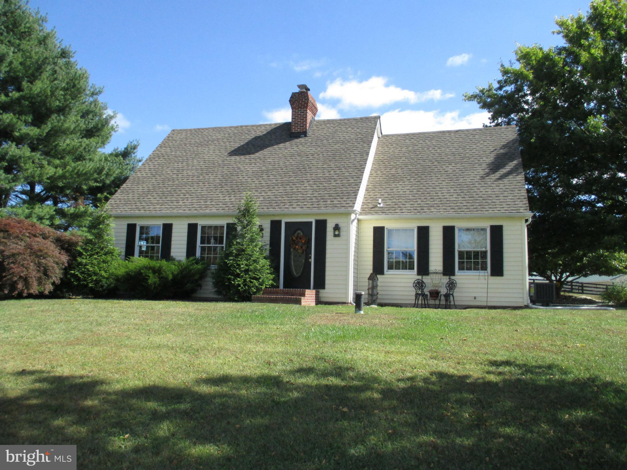 This well maintained cape cod has hardwood floors throughout the first floor, open country kitchen that leads to private rear deck with gazebo. Lower level is finished with 1/2 bath and tons of storage. 1st floor bedroom and 2 bedrooms on 2nd level. Full baths on both levels and home is move in ready!!  Wood stove on 1st and lower floors for auxiliary heat. New heat pump and appliances.