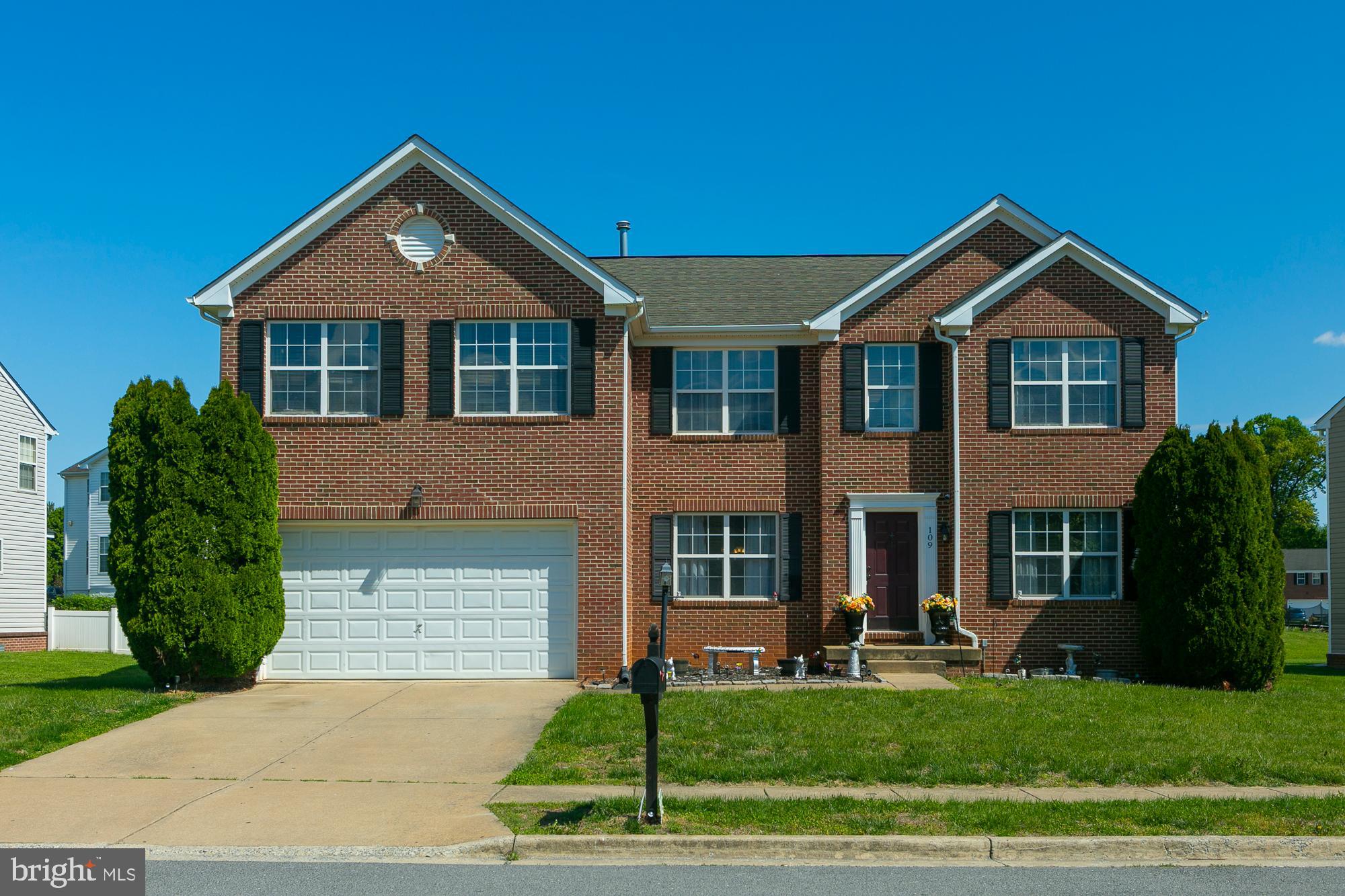 NEED SPACE? THIS HOME HAS IT!  Spacious above grade 3,388 sq. ft. Colonial-style home offers an open layout with generous living spaces designed for both everyday comfort and entertaining. The main level features a formal living room and elegant dining room, along with a large family room and an office/den perfect for working from home or quiet study. The well-appointed kitchen includes a pantry for added storage and opens conveniently to the deck, creating an ideal space for outdoor dining and gatherings. A laundry area and convenient half bath complete the main floor.

Upstairs, the expansive primary suite serves as a private retreat, featuring a large en-suite bath and an oversized walk-in closet. Three additional spacious bedrooms provide plenty of room for family or guests, while a huge upper-level family room offers flexible space for recreation, media, or play. A full hall bath completes the upper level.

The home also includes a full unfinished basement with a rough-in for a future bathroom and walk-up access to the backyard, offering endless possibilities for additional living space, a home gym, recreation area, or in-law suite customization.

The subdivision offers sidewalks and playgrounds for all to enjoy! Propane tank is owned