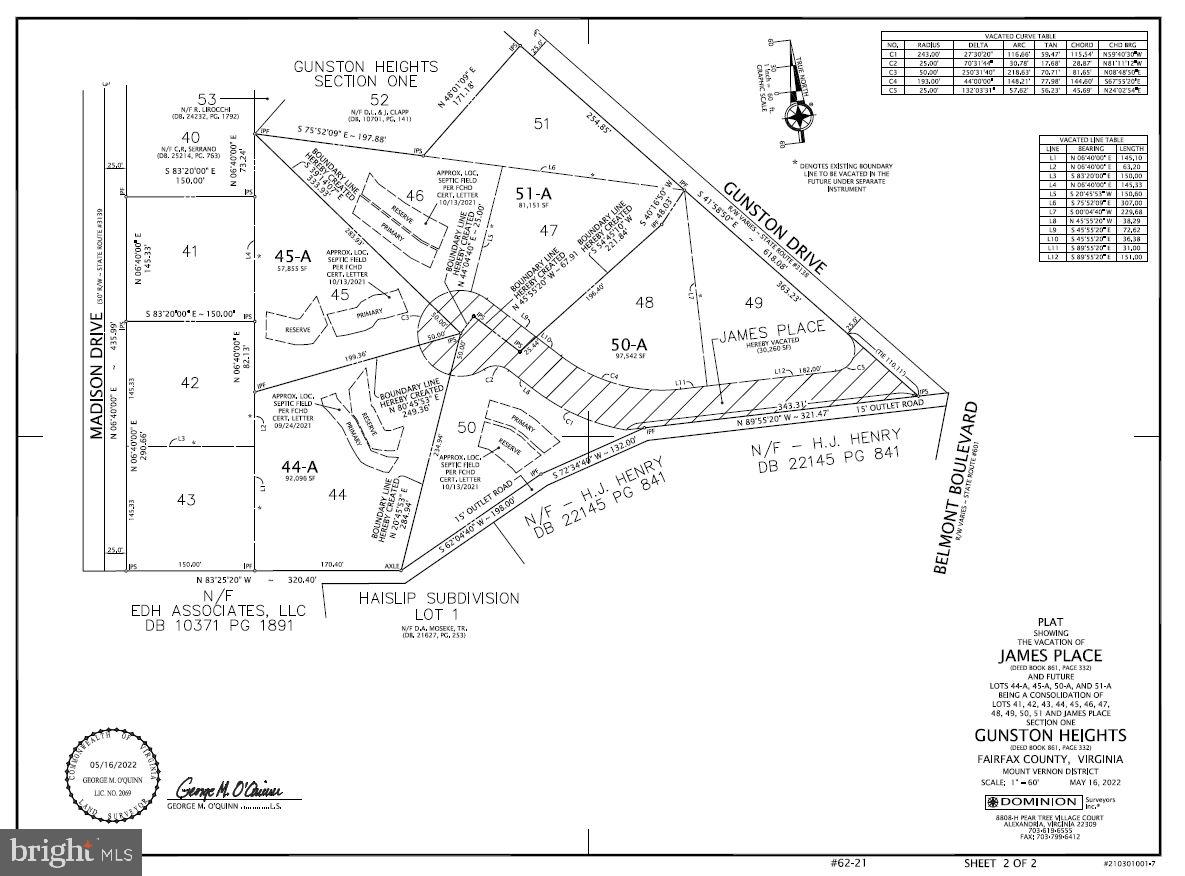 GUNSTON HEIGHTS - Land