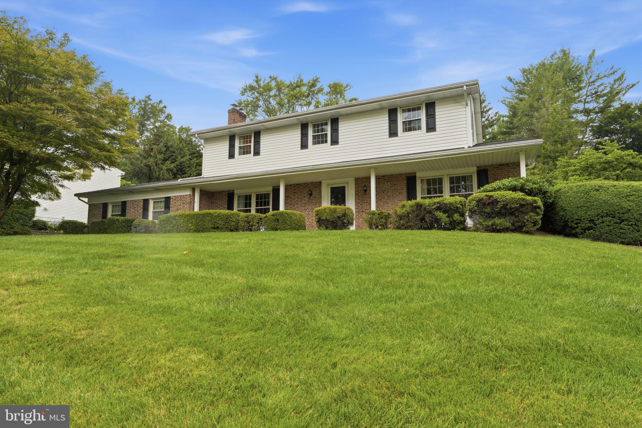 Welcome to this lovingly maintained colonial home, proudly offered by its original owners and situated on a beautiful half-acre lot.  Step inside to discover a spacious and inviting floor plan featuring a bright living room with hardwood floors beneath the carpeting, ready to be uncovered. The main level also offers a warm and welcoming family room with a classic brick fireplace, perfect for relaxing evenings, along with convenient access to the attached two-car garage.. The eat-in kitchen provides plenty of space for casual dining, while the formal dining room is ideal for hosting family gatherings and special occasions. A powder room and first-floor laundry room add to the home's everyday convenience.
The clean, unfinished basement offers abundant storage and endless possibilities to create additional living space, a home gym, workshop, or recreation room. Upstairs, you'll find four generously sized   bedrooms, all with hardwood flooring beneath the carpeting. The spacious primary suite features its own private ensuite bathroom, while a well-appointed hall bath comfortably serves the remaining bedrooms and guests. Recent updates provide added peace of mind, including a new heater (2022), replacement thermal windows throughout done in (2007), roof (2013 ) and newer siding (2025). Located in the highly regarded Pennsbury School District, this well-maintained home is just minutes from charming downtown Yardley, where you'll enjoy an array of restaurants, boutiques, parks, and community events. Commuters will appreciate the nearby Yardley Train Station with direct service to Center City Philadelphia, as well as quick access to I-295. Only 1.5 miles from I-95, this home offers convenient access to Philadelphia, Princeton, & New York.
Don't miss this exceptional opportunity to own a meticulously cared-for home in one of Yardley's most desirable locations!  There is also an annual fee of 35.00 for open space maintenance.