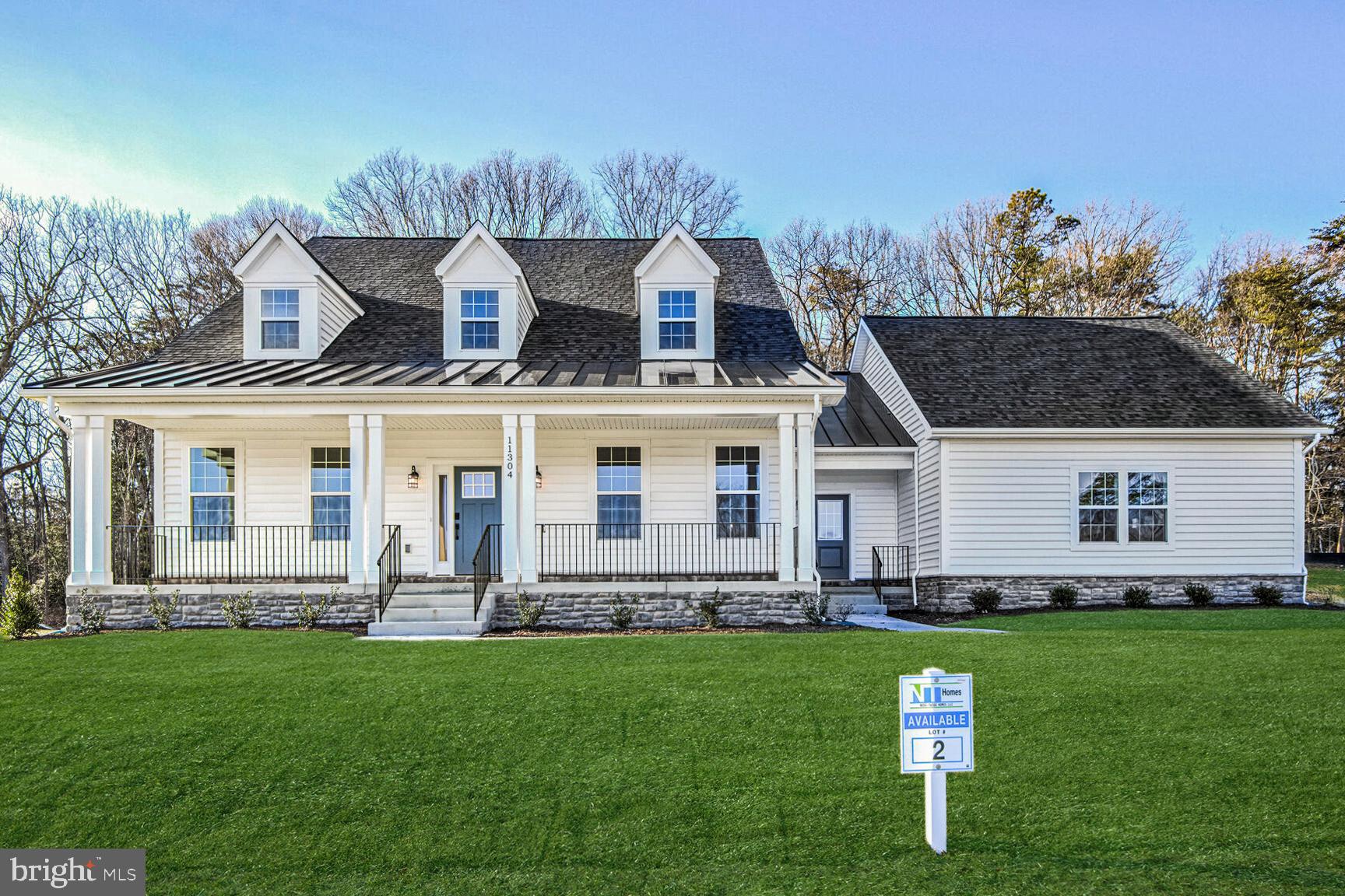 END OF YEAR SAVINGS!! Through end of December, the builder is offering a special deal on our two quick move-in homes: Get a below-market interest rate as low as 5.375% OR a rate of 5.625% with up to $15,000 in closing cost credit. That means you can save tens of thousands on your housing payments over time. (Some restrictions apply.)  Our "To Be Built" lots, take advantage of up to $35K in Flex Cash that can be used toward upgrades, closing help or rate reduction AND also get 50% off on lot premiums for a limited time only. Gorgeous "to-be-built" Chesapeake Model Cape Cod home in the bucolic Retreat at Glenn Dale community, by acclaimed builder Ness-Twigg.  With 1/2 acre and 1 acre lot options on a quiet culdesac surrounded by mature trees, this community with NO HOA is ideally-located just minutes from DC, Annapolis, and Ft Meade but with the peaceful serenity of sought-after Glenn Dale. The base Chesapeake includes 4-beds, 3.5-baths, over 6000 square feet and a 2-car garage, expandable up to 6 beds, 5.5 baths, over 6500 square feet and 3-car garage! Luxurious details throughout include 9-ft plus ceilings on every level, craftsman-style window casings, elegant crown molding in kitchen, Kohler plumbing fixtures and Schlage interior handles. Main level boasts open-layout with wide-plank BJELIN Woodura Hardened Wood floors throughout – Scandinavian-designed and ethically-sourced wood floors that are 3X stronger and nearly water-proof as compared to traditional hardwood floors. The two-story Great Room with optional wood-burning fireplace and the adjacent luxurious kitchen are the focal point of this home, offering quartz or granite countertop options, high-end stainless steel Bosch appliances including French-door refrigerator, Kohler designer faucet, customizable cabinets, recessed lighting, large island with pendant lighting for entertaining, and subway tile backsplash. Revel in single-level living via the main level Owner's Suite with two walk-in closets, tray ceiling, optional electric fireplace, adjacent laundry room and featuring a spa-like ensuite full bathroom with Sterling Ensemble soaking tub, large standing shower with top-of-the-line Schluter®-Kerdi waterproofing system, Kohler Riff fixtures (customizable colors/finishes), ceramic tile floors and shower walls, and dual-sink vanity with choice of quartz or granite countertops. A formal dining room, powder room, mud room with built-in storage cubbies and optional second entry, and a library or in-home office, complete the main level. Three additional light-filled and spacious bedrooms and two full baths on the upper level plus optional owner's suite addition provides up to 5 bedrooms and 4.5 baths on the upper two floors. Versatile lower level can be designed to meet all of your needs, including a potential 6th bedroom and additional full bath, large entertainer's rec room, multiple storage rooms or dens, and an areaway for walk-up access to the rear yard. Energy-efficient and top-of-the-line construction features, including lifetime Tamko® Titan XT Premium Architectural Roof, high-efficiency Carrier HVAC, "maintenance-free" low-E argon windows and Variform® Victoria Harbor siding, Energy Star water heaters, oversized 400-amp electrical service, Masonite® Winslow insulated fiberglass front door, Aprilaire humidifier, R49/R21 insulation package, and Barricade® Wrap Plus™ Ultimate protection against wind, air and moisture. Level 2 electric car charger included! Relax on the optional composite rear deck or screened-in porch, customizable in size and layout, overlooking a landscaped backyard with tree-lined views, perfect for outdoor enjoyment! Multiple upgrade and customization options allow you to build a truly one-of-a-kind home including full front porch with metal roof, several flooring size and color options, designer tile and fixture selections, and more!  List price is base price for Chesapeake Elevation 1 home.