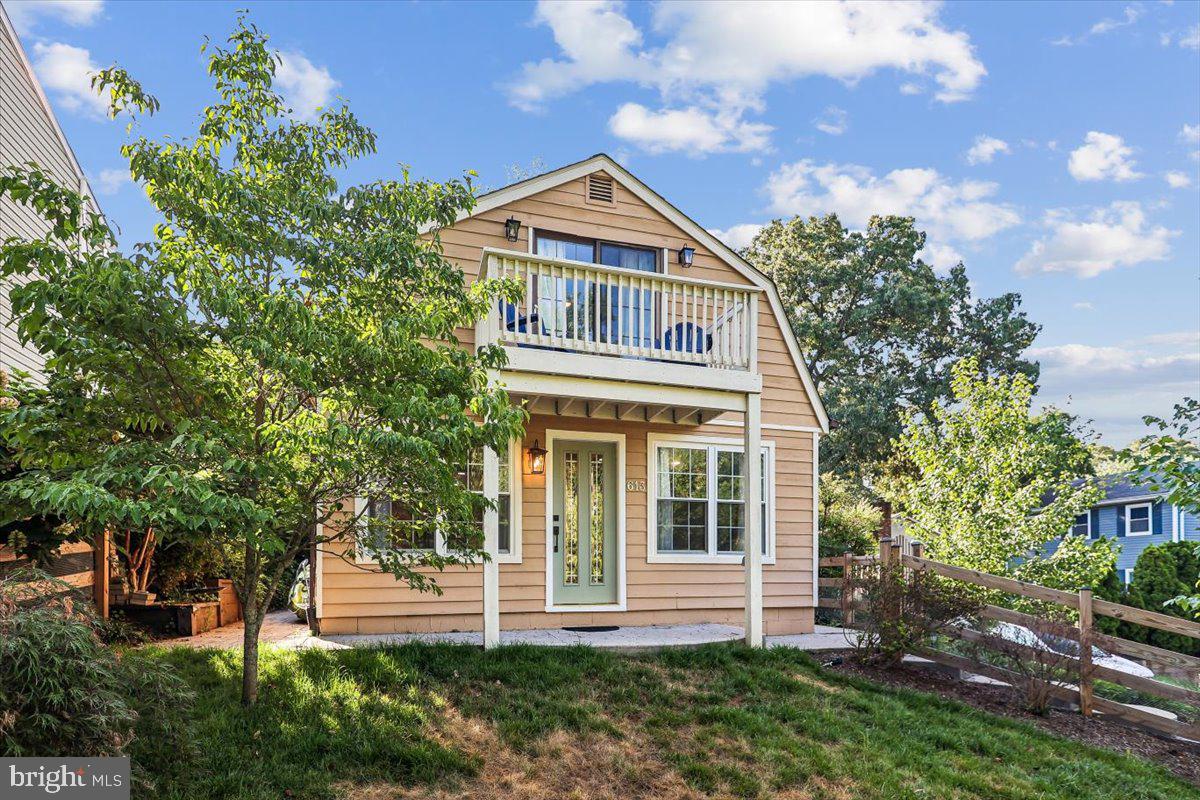 Charming Severna Park cottage in Carrollton Manor, fully renovated in 2023 with an open-concept main level featuring new kitchen, cabinetry, and appliances, plus structural upgrades including new wall studs, insulation, and support beam. Unique architectural details include a spiral staircase, gambrel roofline, and circular stairwell window. A separate laundry room and tankless water heater add everyday practicality.

Upstairs, both bedrooms feature hardwood floors, skylights, private balconies, and ingenious built-in storage throughout. Outdoors, a screened porch overlooks private greenery, a paved patio and large side deck extend the living space, and a versatile shed with electric is ready for use as a studio or workshop. The fully paved, fenced lot includes two off-street parking spots which is a coveted bonus in this community. Additionally, the major systems are updated. The roof was replaced in 2021 and the new HVAC system was installed summer 2025. 

Carrollton Manor is one of Severna Park's most sought-after waterfront communities, offering resident access to three riverfront properties including Sunset Beach, with incredible views of the sun setting over the Severn River, plus a marina and kayak storage through the CMIA. All of this, just minutes from Severna Park's great shops and dining.

*Professional photos will be uploaded soon.