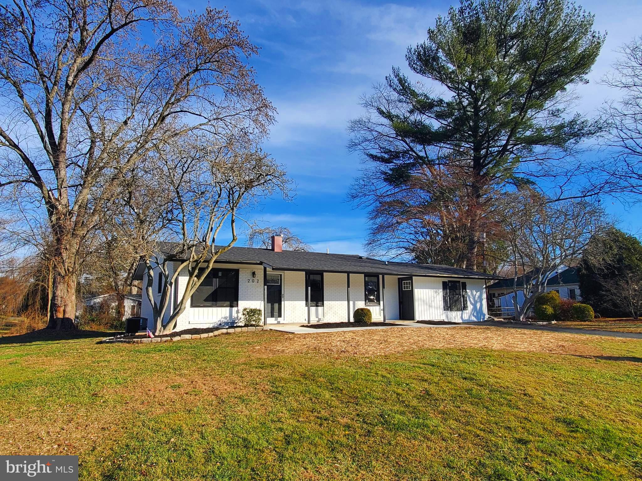 WELCOME TO 202 CRAFTON RD! COME SEE THIS STUNNING 4 BEDROOM 2 BATH RANCHER LOCATED IN WAKEFEILD MEADOWS. THIS HOME HAS GREAT CURB APPEAL WITH FRESHLY PAINTED EXTERIOR, NEW SIDING, NEW WINDOWS, NEW 6" GUTTERS, NEW WALKWAY, AND NEW DRIVEWAY! THIS HOME BOASTS NATURAL LIGHT BOUNCING OFF BEAUTIFUL LVP FLOORING ON THE MAIN LEVEL WITH OPEN CONCEPT. THIS STUNNING KITCHEN INCLUDES 42" CABINETS, QUARTZ COUNTERTOPS, NEW STAINLESS-STEEL APPLIANCES WITH A GAS RANGE. NEED EXTRA ROOM, NO PROBLEM WITH THIS SPACIOUS BASEMENT WITH FULL BATH ATTACHED. OPENS TO LARGE LAUNDRY AND STORAGE SPACE. HOME ALSO HAS NEW FURNACE AND NEW GAS WATER HEATER. IF YOU HAVE BEEN LOOKING FOR A RANCHER IN BEL AIR, THEN THIS IS A MUST SEE! SCHEDULE YOUR SHOWING TODAY!