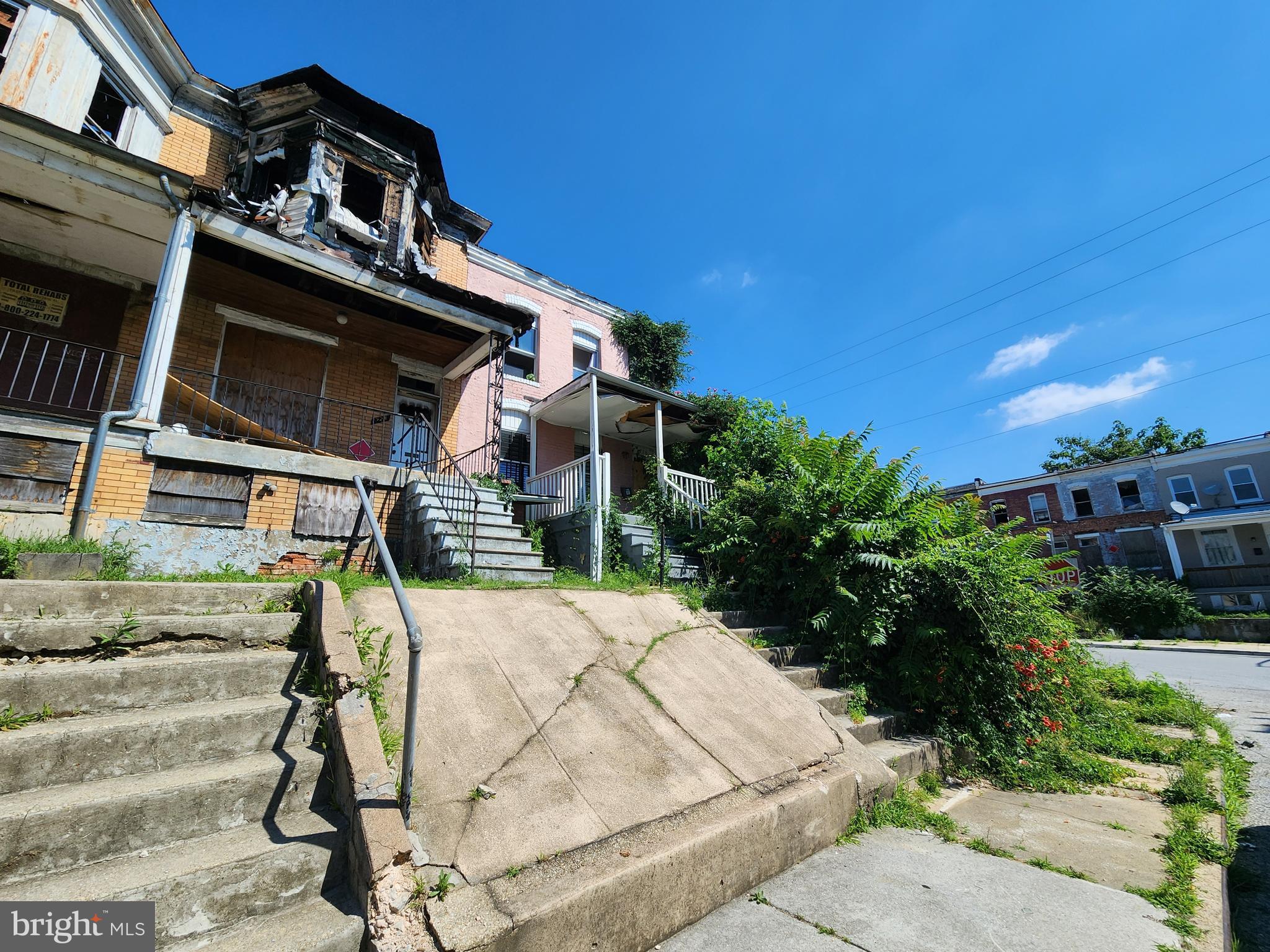 ONLINE AUCTION: This auction takes place on the Ashland Auction Group website bidding platform. Bidding begins 7/1/2026, 10:00 AM. Bidding ends 7/3/2026, 11:40 AM. The list price is the suggested opening bid. Deposit: $5,000.

This two-story, end-unit townhouse is located in the East Baltimore Midway neighborhood of Baltimore City. Residents can enjoy the nearby attractions and facilities such as the Johns Hopkins University and Penn Station. The property is vacant and is fire-damaged, ready for repairs/renovations. Conveniently located near major commuter routes including North Avenue, this Baltimore property offers easy access to surrounding neighborhoods, downtown, and key city destinations.
