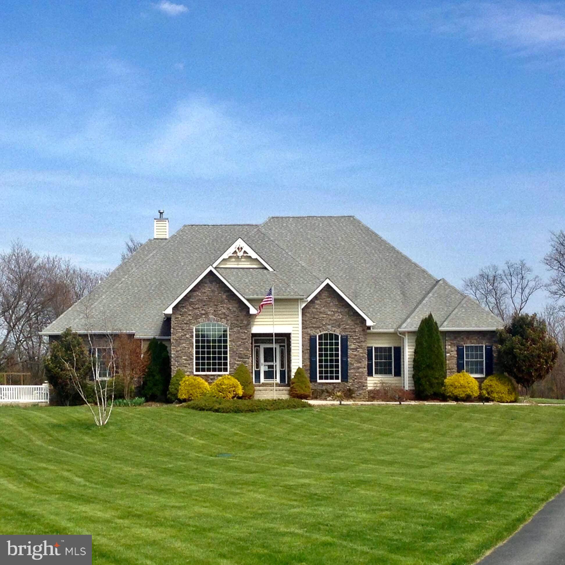 Back to active at no fault of sellers 


This home has for over 6500 square feet. 
With over 3200 finished sq. ft. this home is an absolute stunning beauty. This ranch style home is set on a 3-acre estate in desirable Shepherdstown, WV. It features 4 bedrooms, 4.5 bathrooms, and a spacious kitchen with a charming breakfast area. The formal dining and living rooms are complemented by a grand family room with a gas fireplace. The primary suite offers a luxurious bath and French doors leading to the patio, while secondary bedrooms include a Jack & Jill bathroom and an ensuite ideal for a mother-in-law suite. The property also boasts a full, unfinished basement with over 3200 unfinished beautifully maintained square feet and is ruffed in for a full bath. The geothermal HVAC system was recently replaced in 2021 and an attached 3-car garage which was recently upgraded with stunning epoxy. Outdoor amenities include a 20' x 40' in-ground pool. The pool is completely set up to be heated, just add the unit. Located minutes from shopping, fine dining, and Shepherd University, and the soon to be finished brand new elementary school. This  property offers an exceptional opportunity for luxurious and serene living.